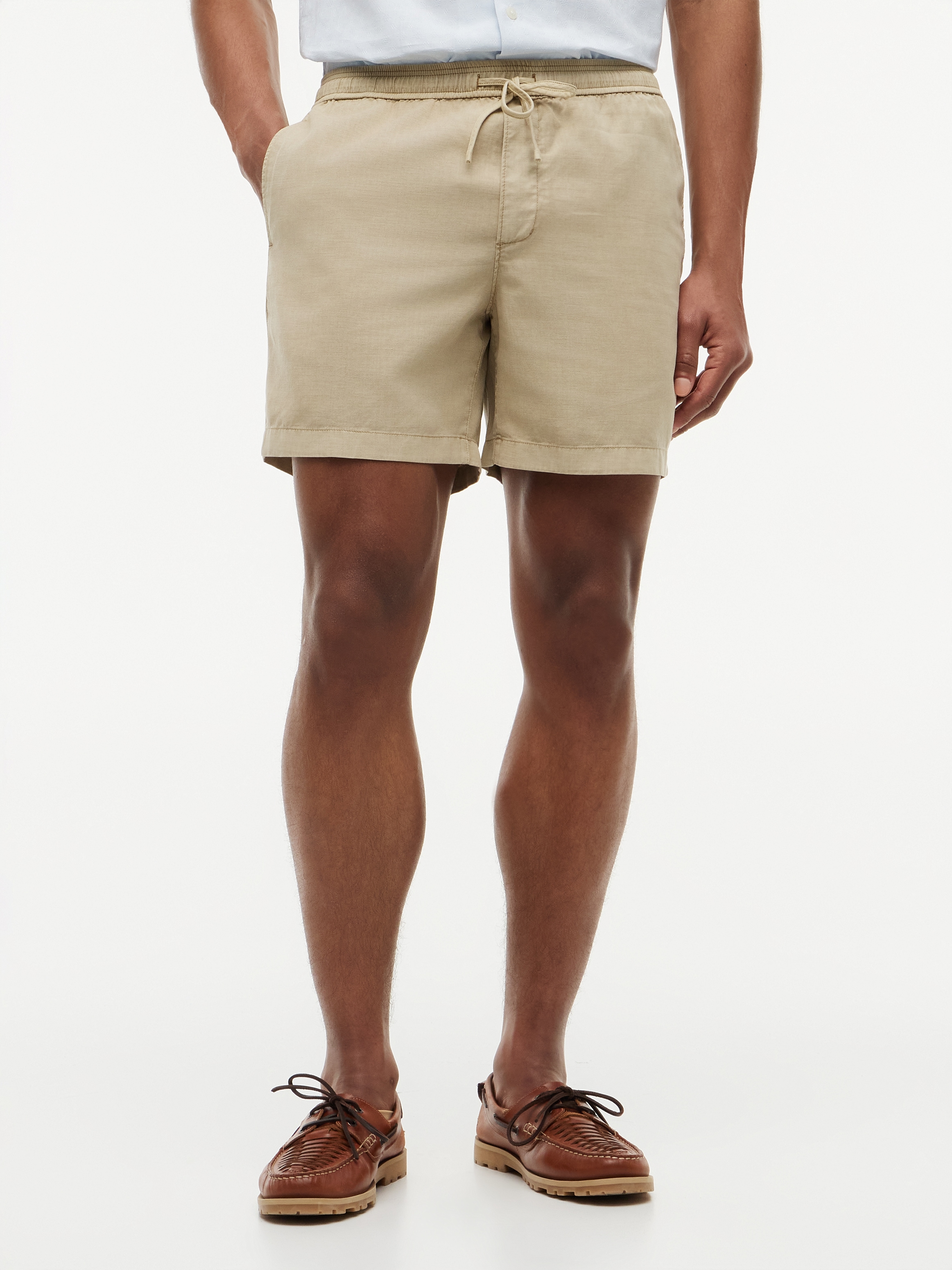 Tommy Hilfiger Shorts »DOVER 6" PO CO LYOCELL GMD«  gewaschen, mit 15 cm Schrittlänge elastischer Bund