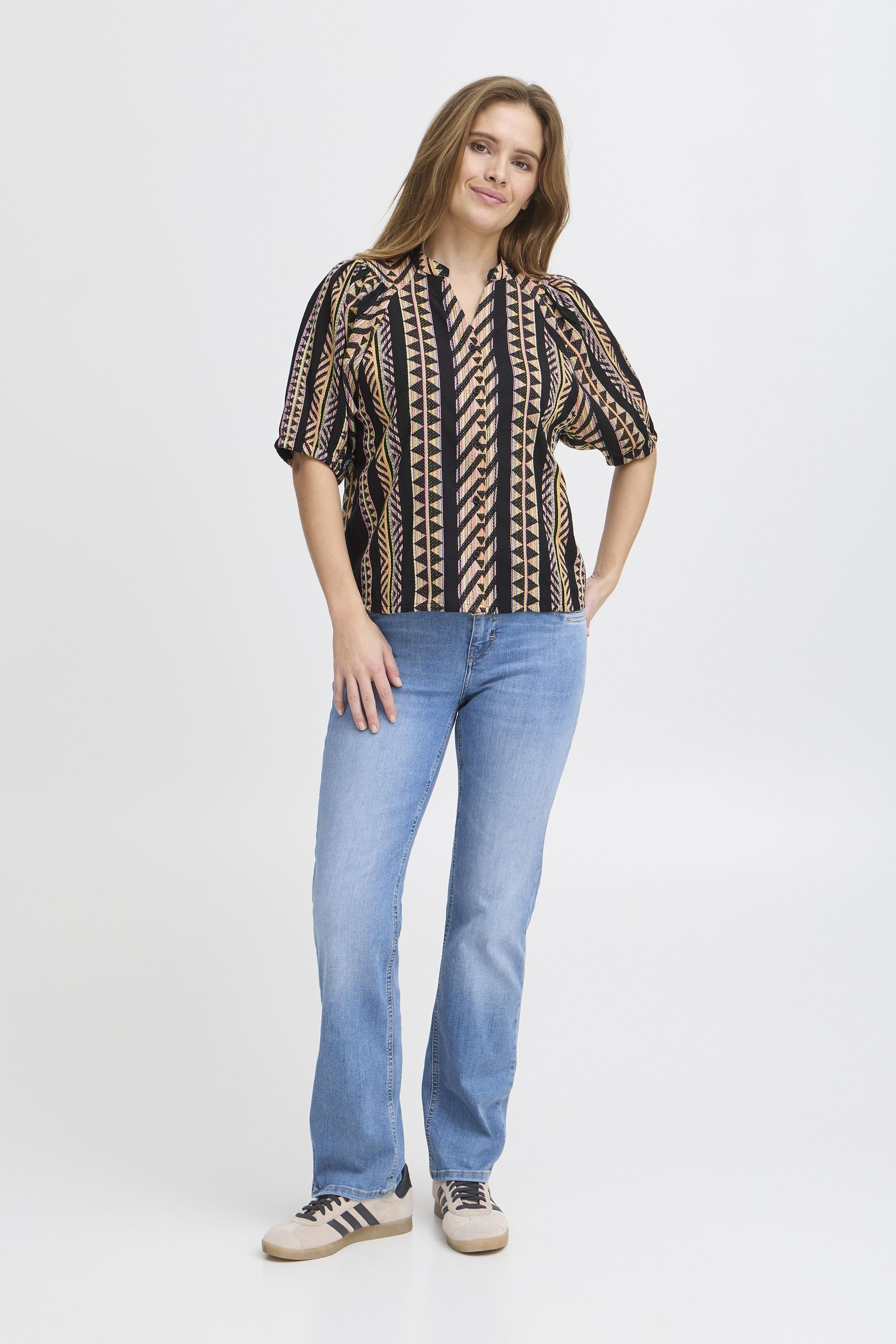 Pulz Jeans Kurzarmbluse »Kurzarmbluse PZLEZIA«
