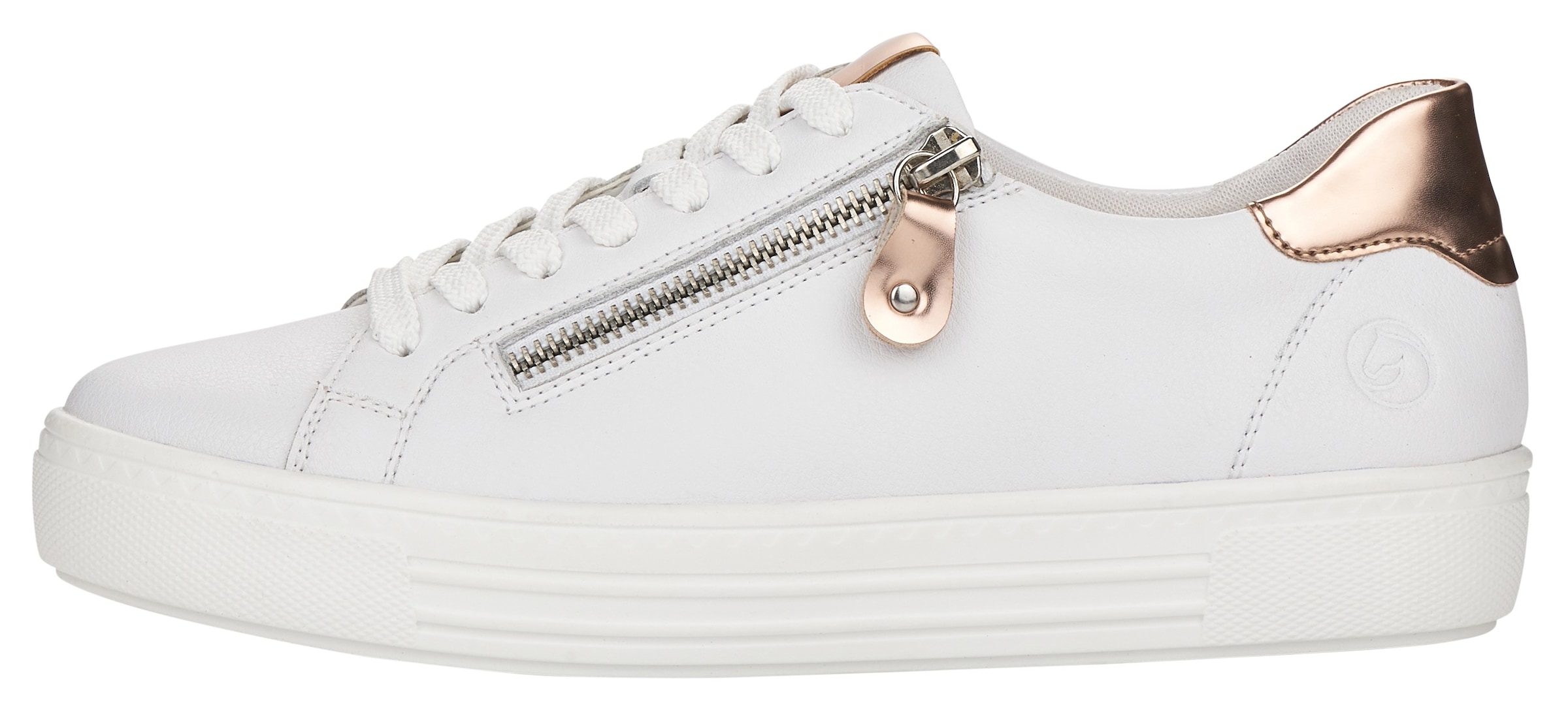 Remonte Plateausneaker, mit Soft-Foam Fußbett, Freizeitschuh, Halbschuh, Schnürschuh