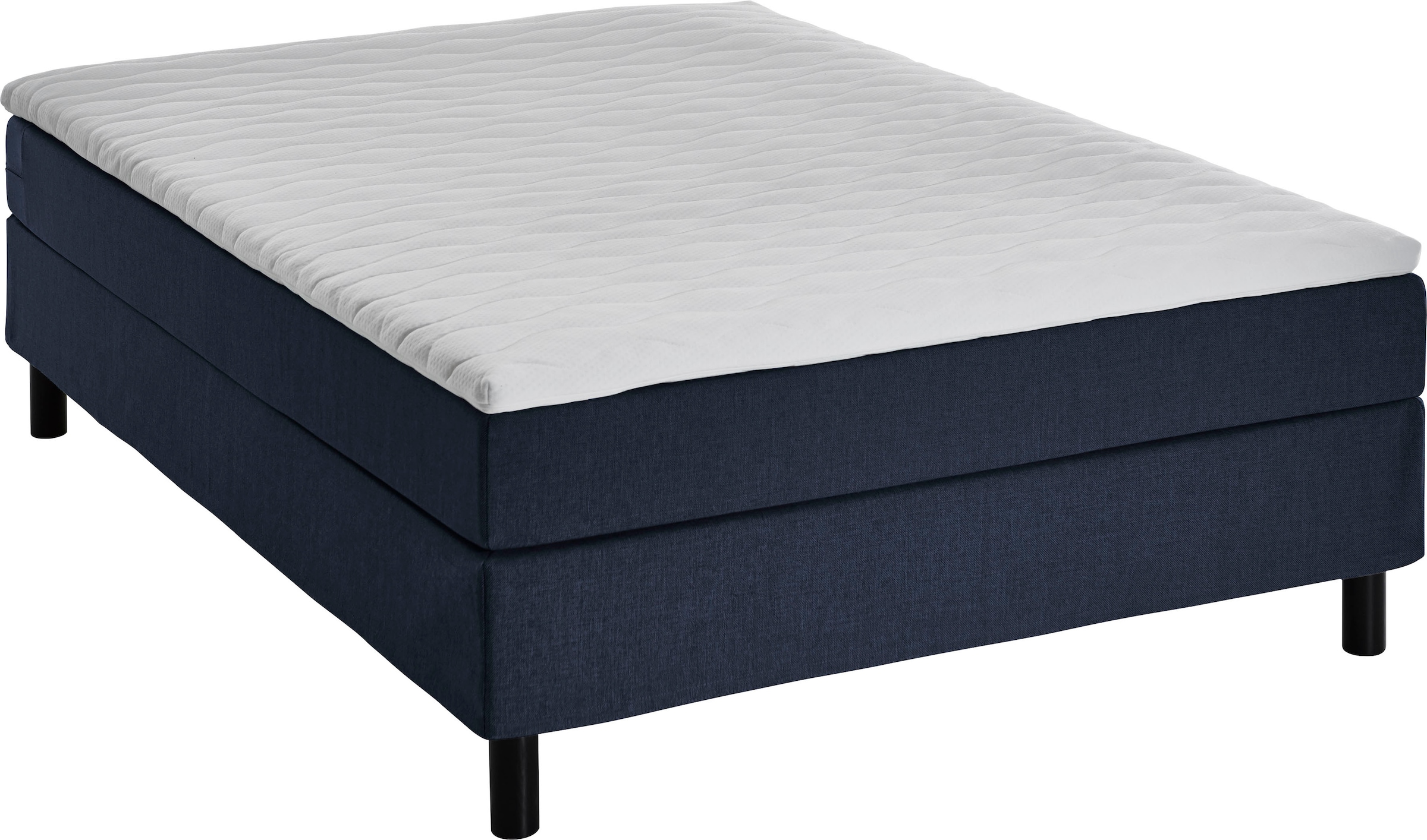 ATLANTIC home collection Boxbett »Happy« ohne Kopfteil, mit Topper, wahlweise mit oder ohne Bettwaren