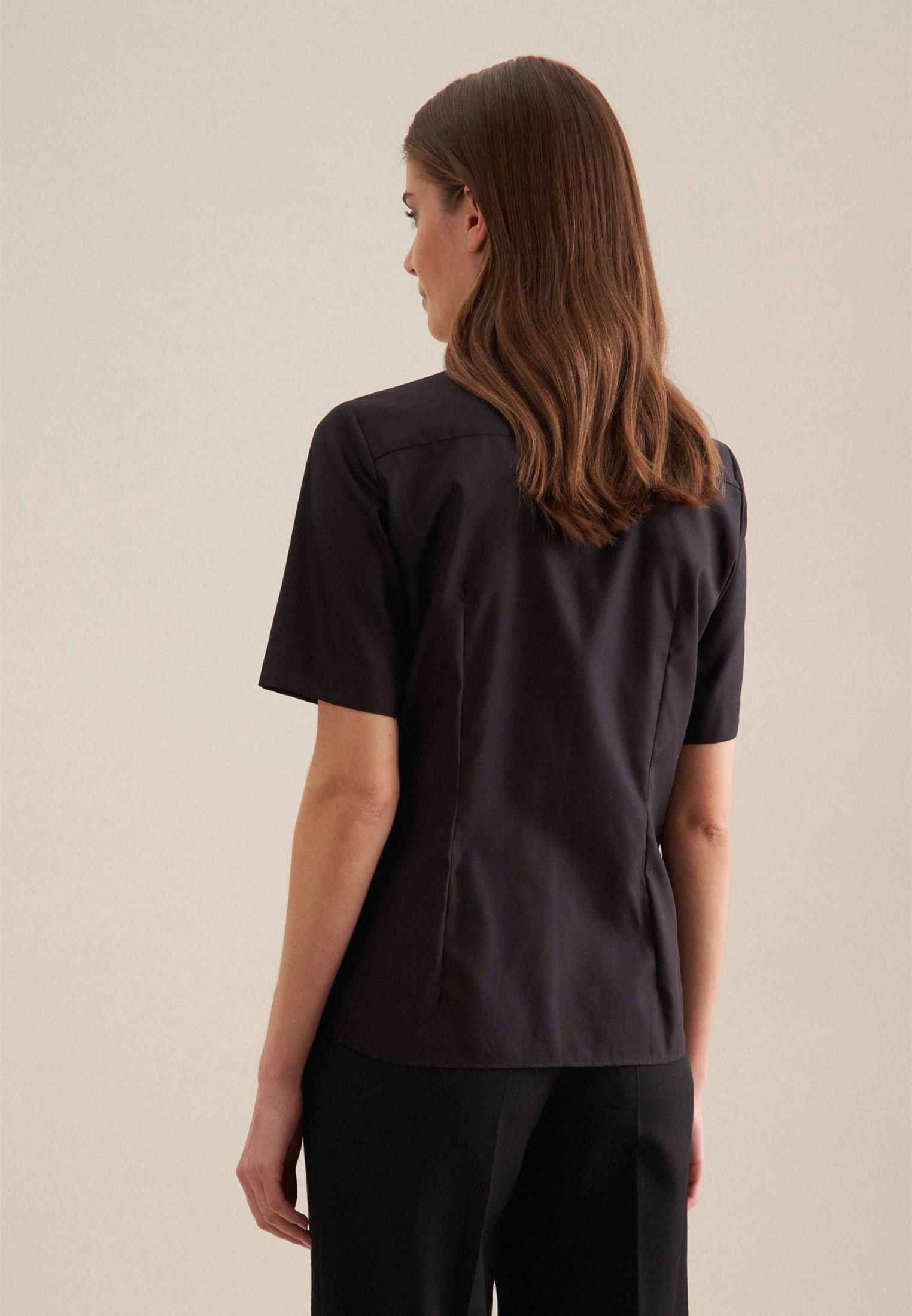 seidensticker Hemdbluse, Kragen Uni