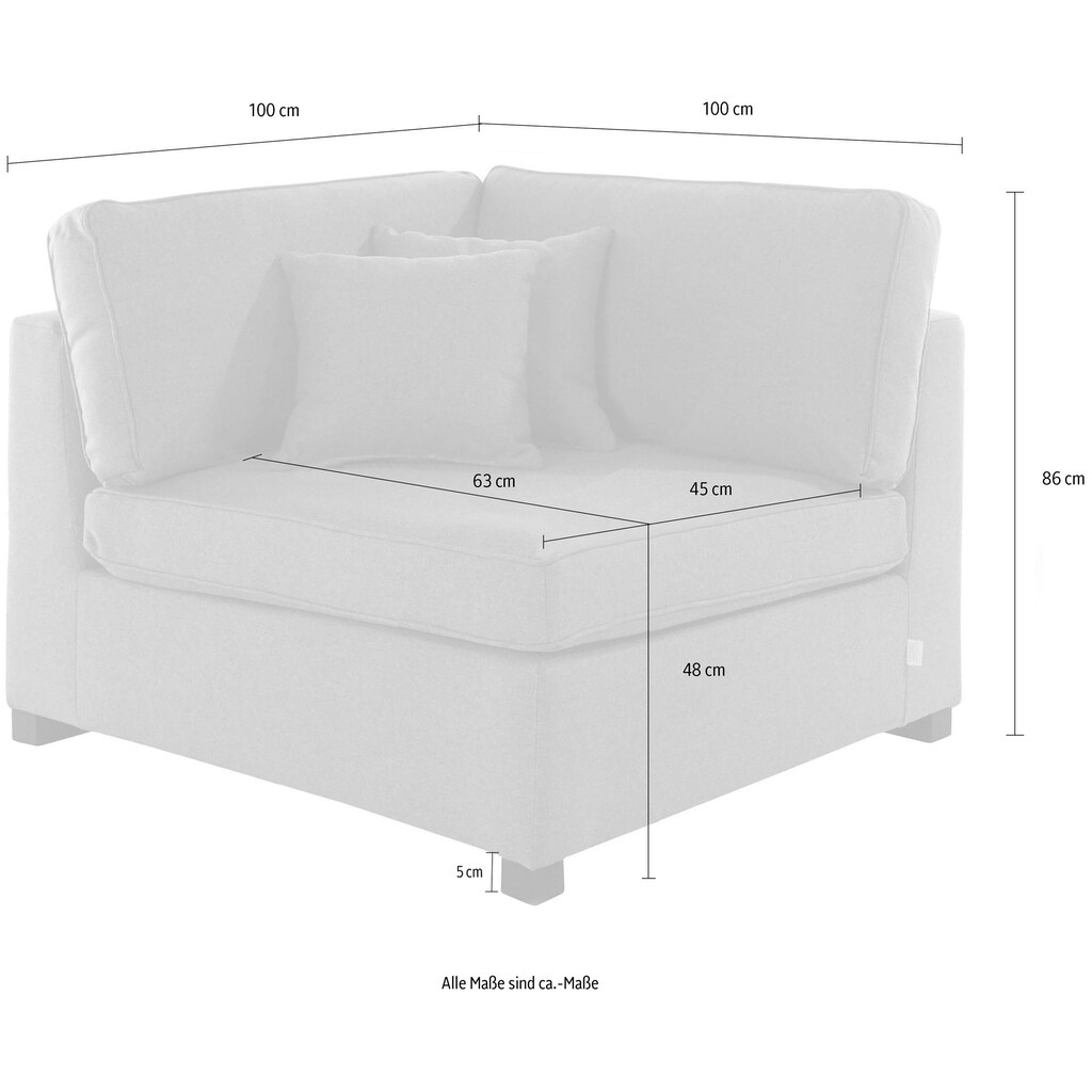 Guido Maria Kretschmer Home&Living Sofaelement »Skara«