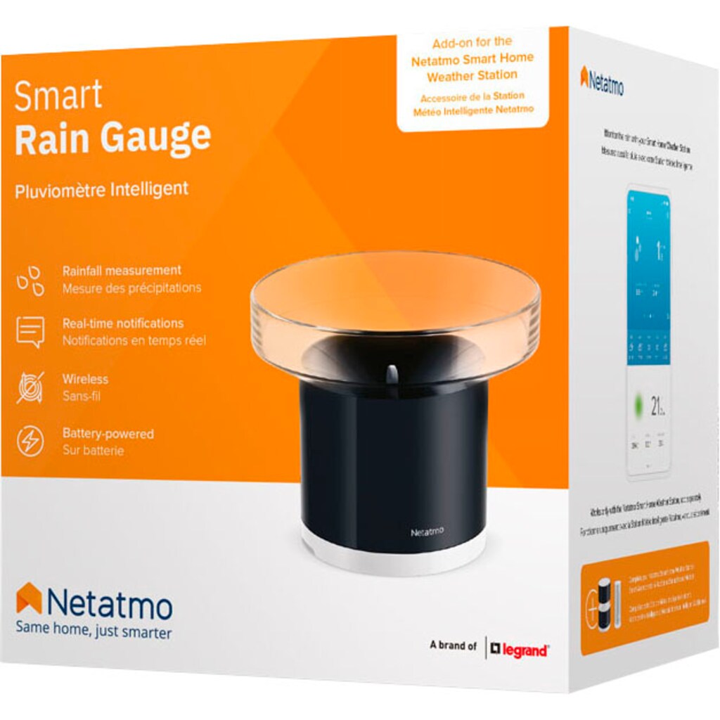 Netatmo Wetterstation »Smarte Wetterstation + Regenmesser«