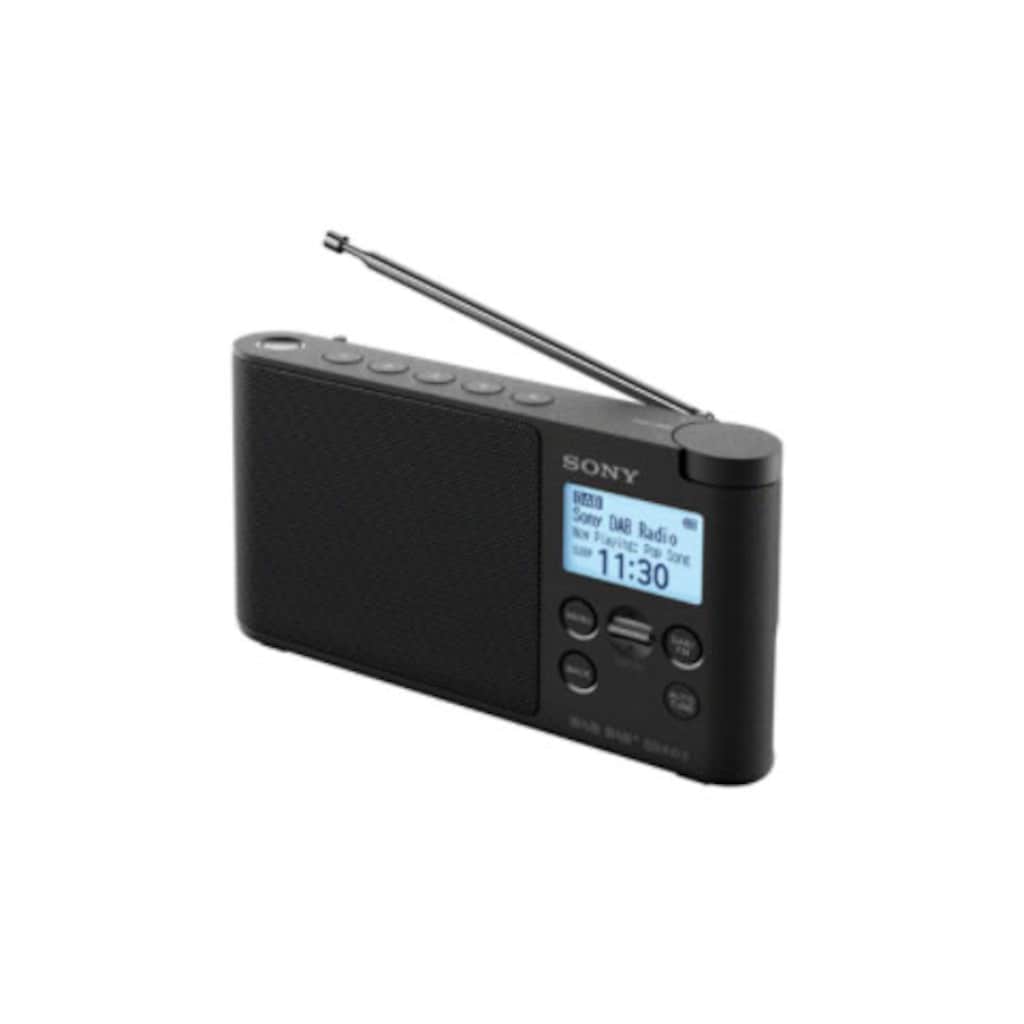 Sony Digitalradio (DAB+) »XDR-S41D Tragbares-«, (FM-Tuner-Digitalradio (DAB+)-UKW mit RDS 0,65 W)