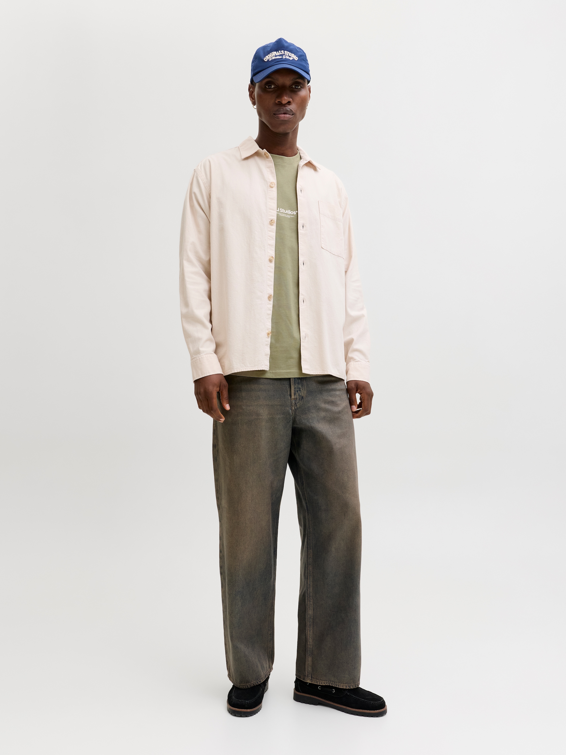Jack & Jones T-Shirt »JJESOHO TEE SS CREW NECK NOOS« Baumwolle, relaxed fit
