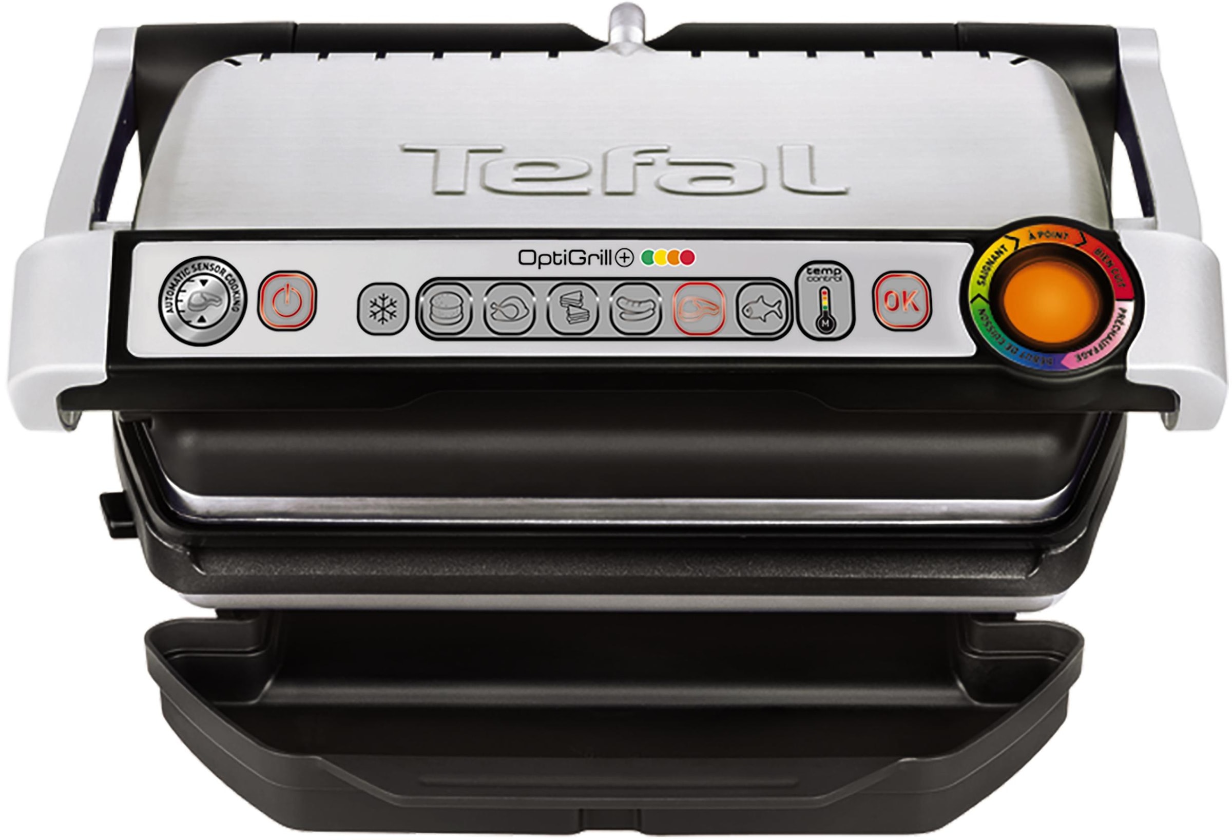 Tefal Kontaktgrill »GC712D OptiGrill+«, 2000 W, 6 Grillprogramme, passt  Temperatur + Grillzyklus ans Grillgut an online kaufen, mit 3 Jahren XXL  Garantie