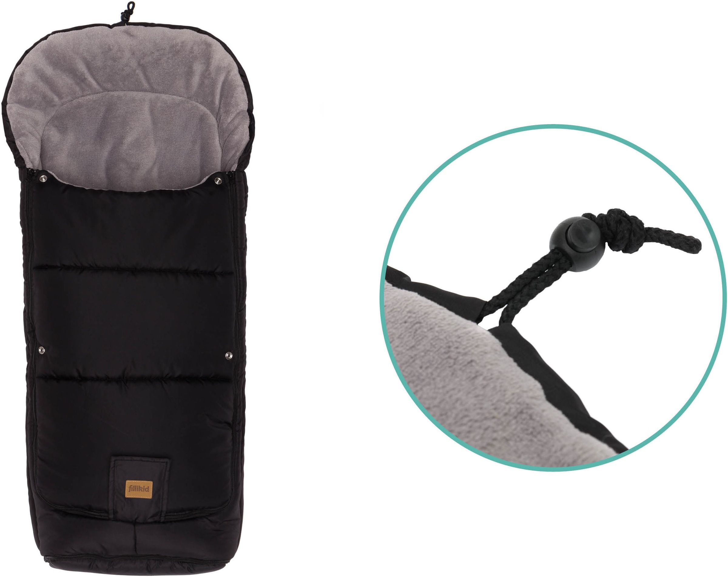 Fillikid Fußsack »Peak, Winterfußsack«