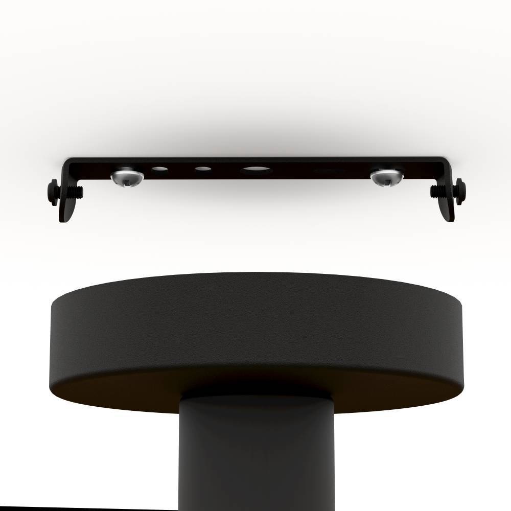 EGLO Deckenleuchte »LEOMINSTER« E27 1 Stk. Deckenleuchte, Wohnzimmerlampe, Metall in Schwarz und Bambus, Ø 45 cm