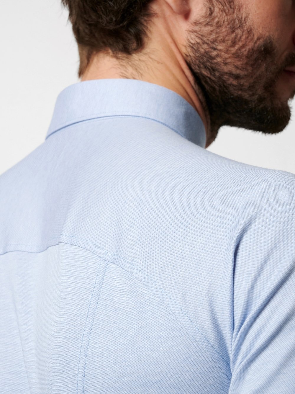 DESOTO Langarmhemd »Jerseyhemd Casual Kent«