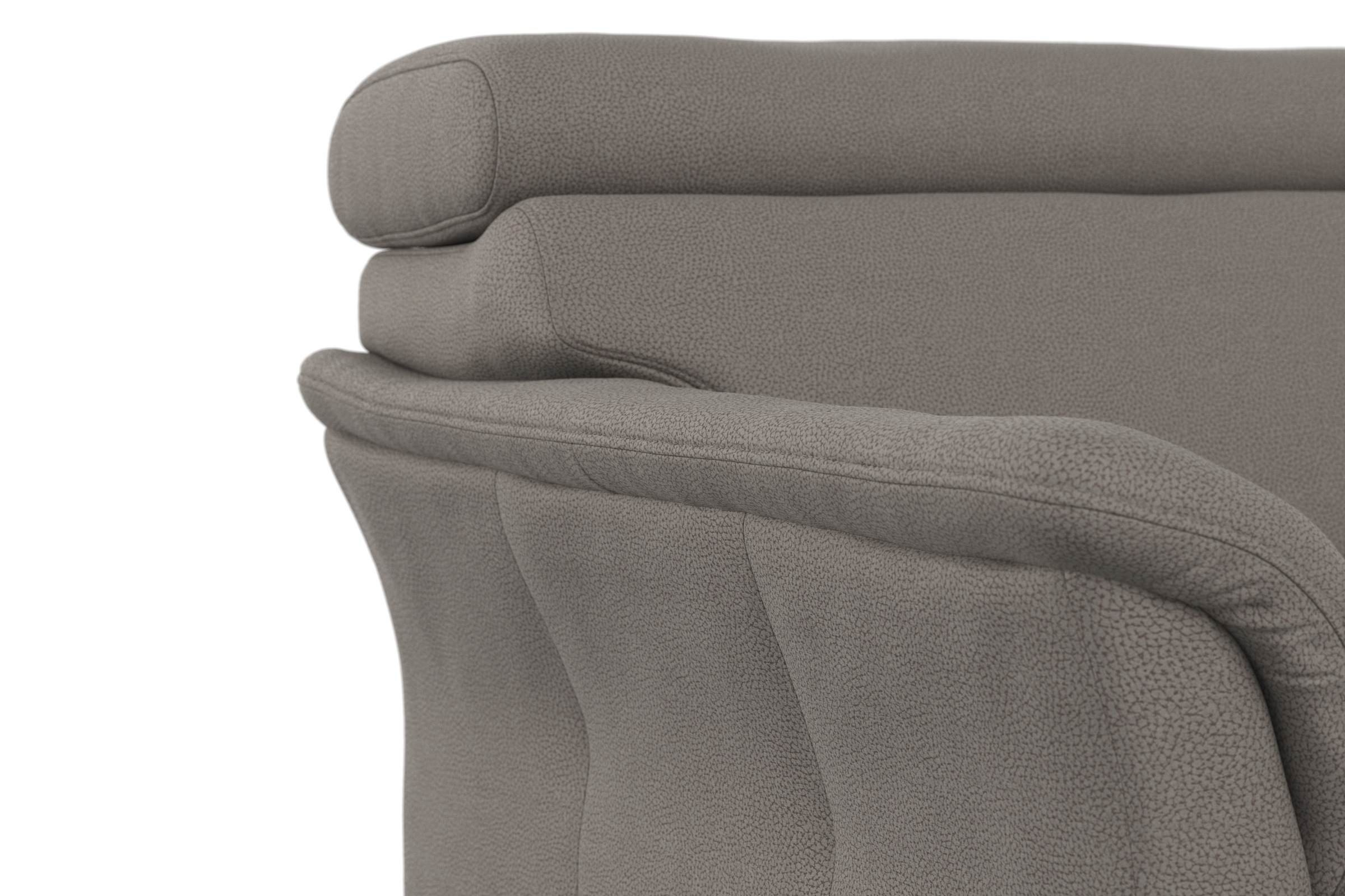 sit&more Ecksofa »Marano L-Form«, inklusive Kopfteilverstellung, wahlweise mit Bettfunktion, Bettkasten
