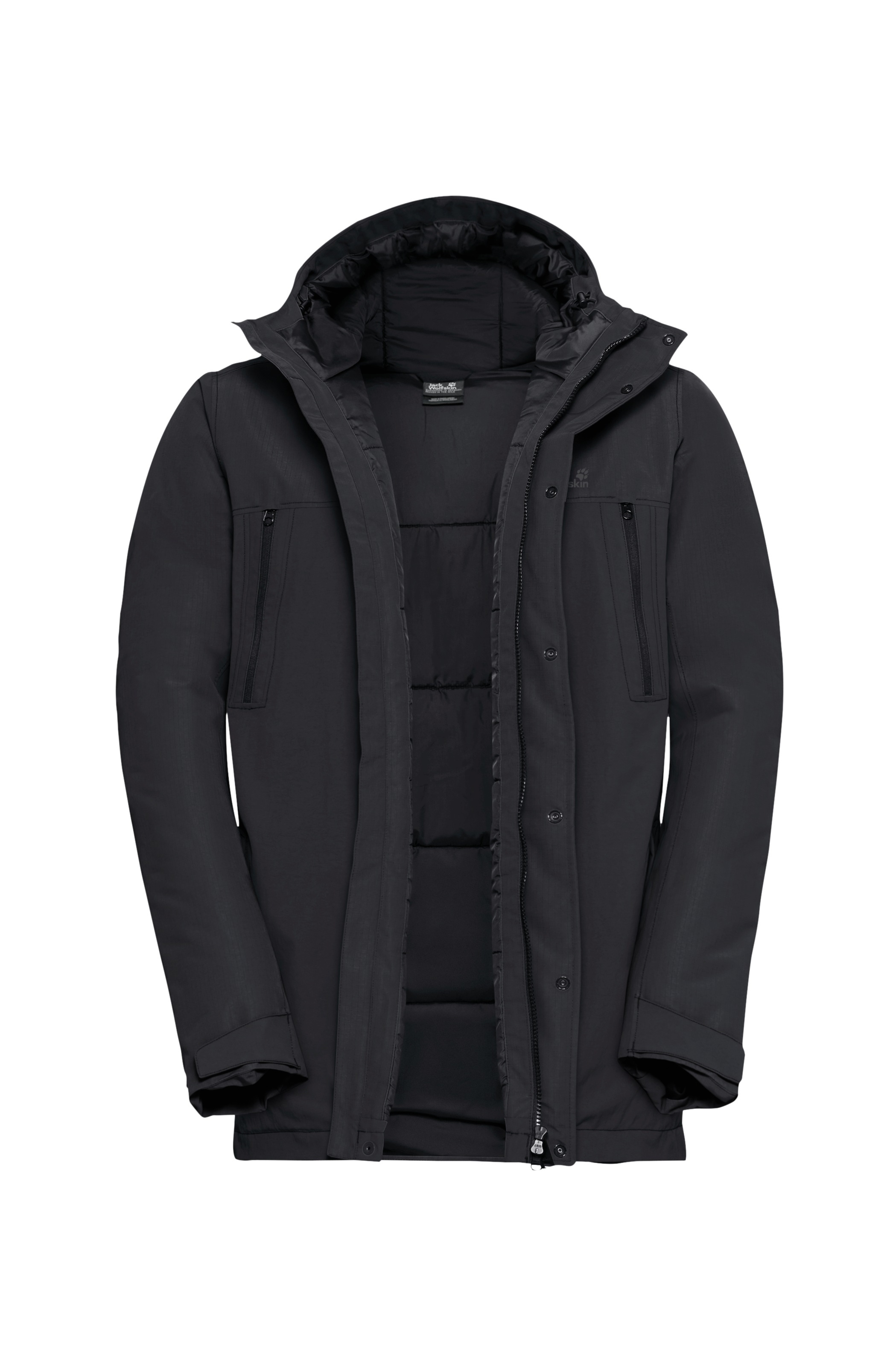 Jack Wolfskin Winterjacke »GLACIER SHIELD JKT M« mit Kapuze Winddicht, wasserdicht, Übergangsjacke