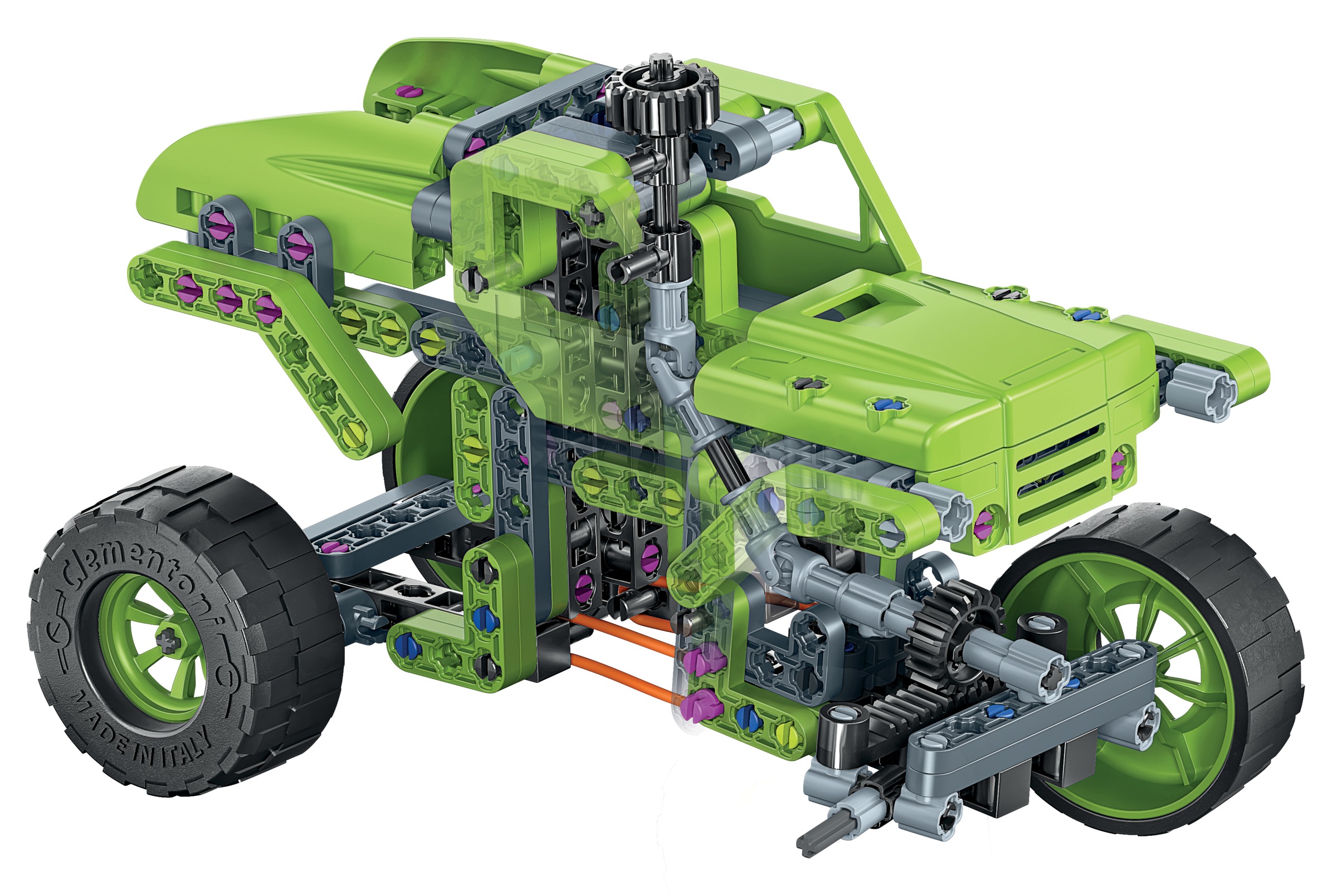 Clementoni® Modellbausatz »Mechanik Labor, Monster Truck« Made in Europe