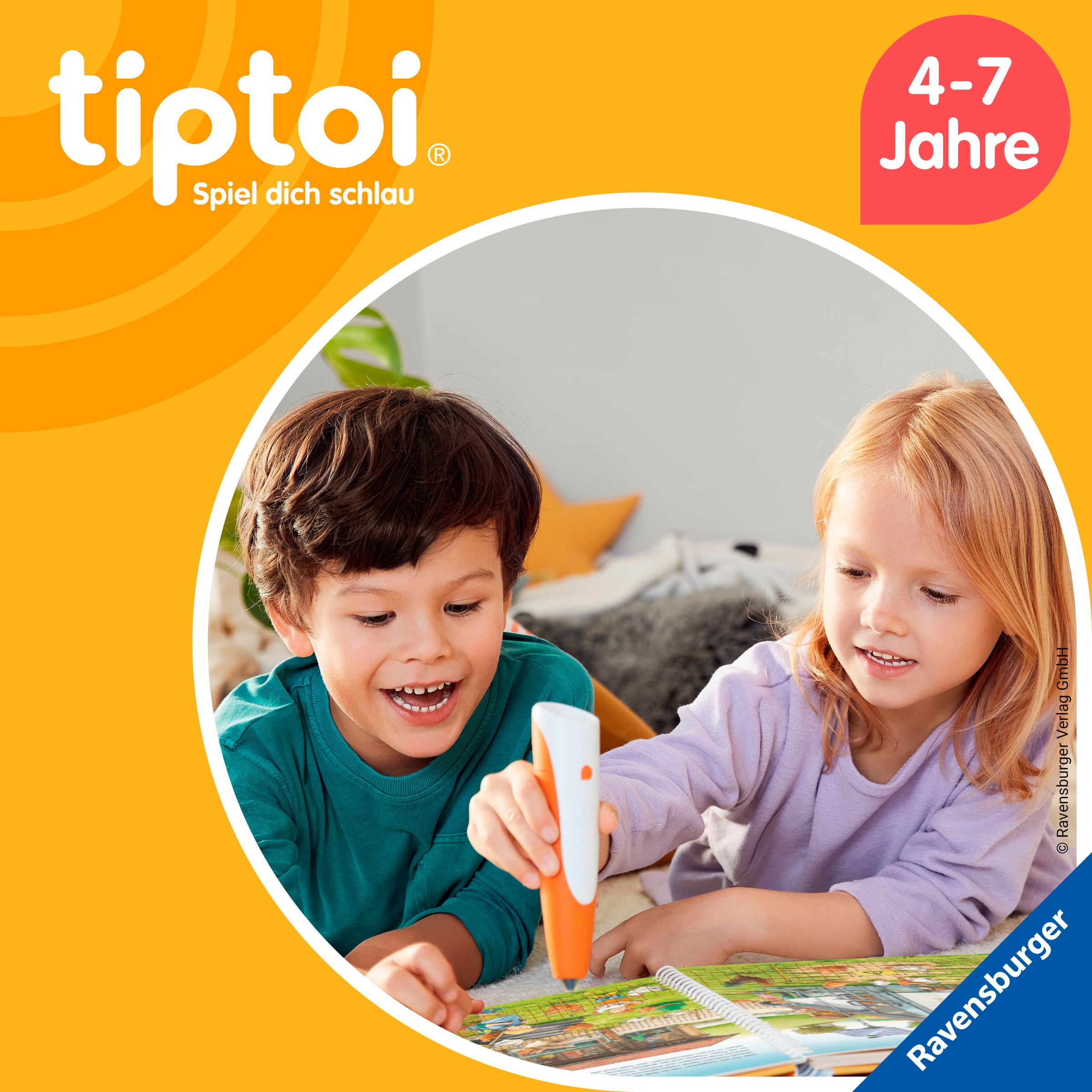 Ravensburger »tiptoi® Bildergeschichten über den Umgang mit Gefühlen« - Kira Katze und die Sache mit dem Streit; Made in Europe