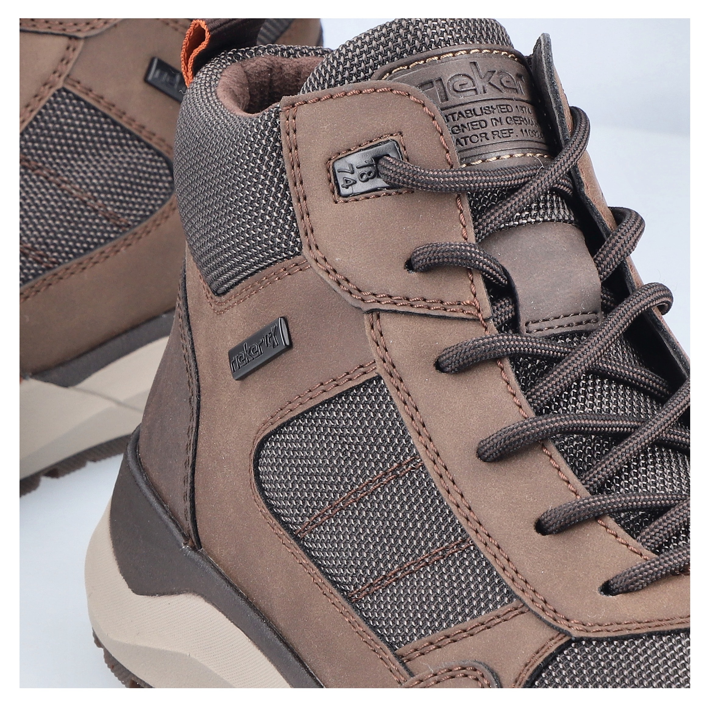 Rieker Winterboots  Schnürboots, Casual High Top Sneaker mit TEX-Membran