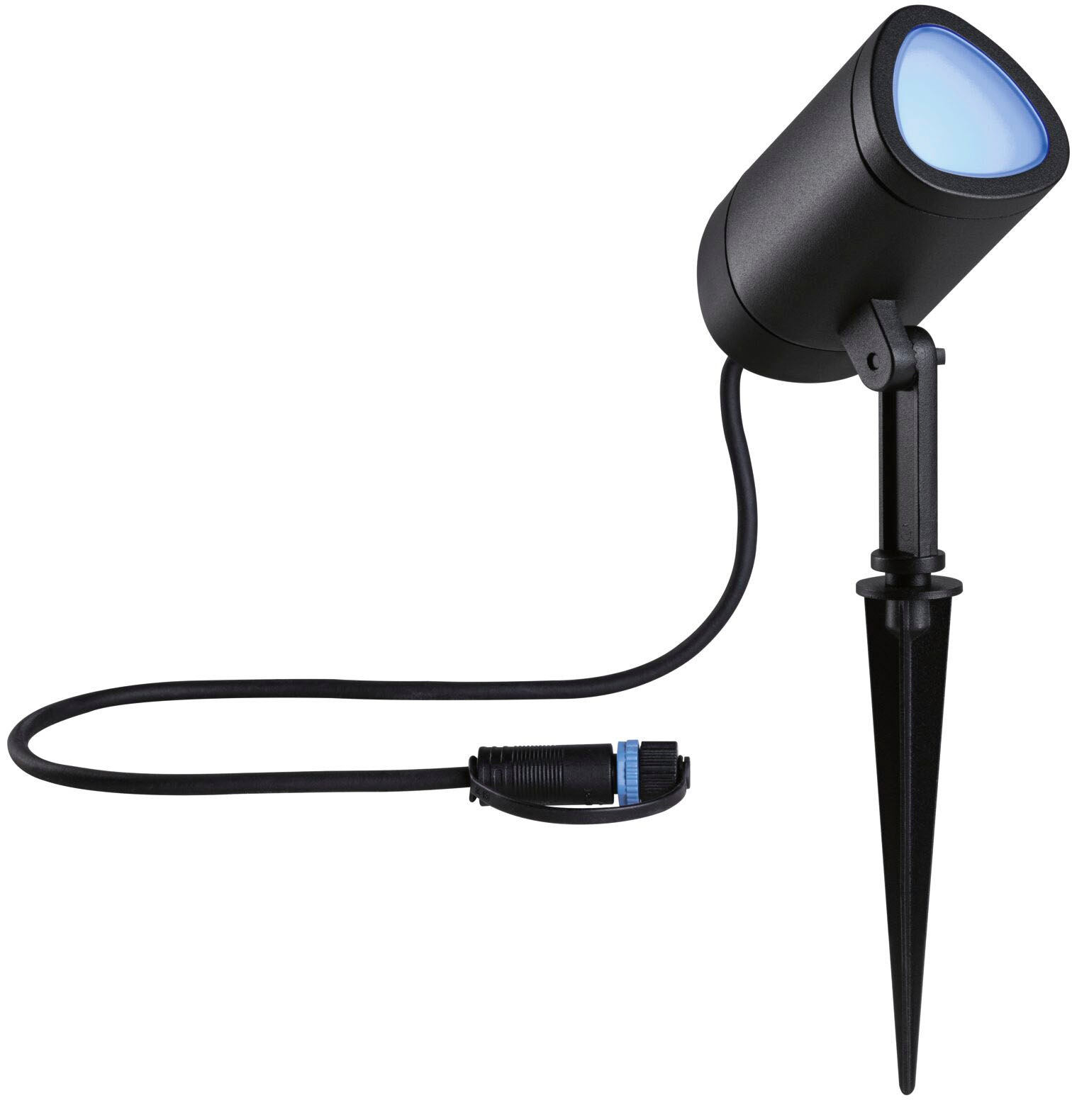 Paulmann LED Gartenstrahler »Plug & Shine Spot Shira«, 1 flammig, RGBW Zigbee 2000-6500K