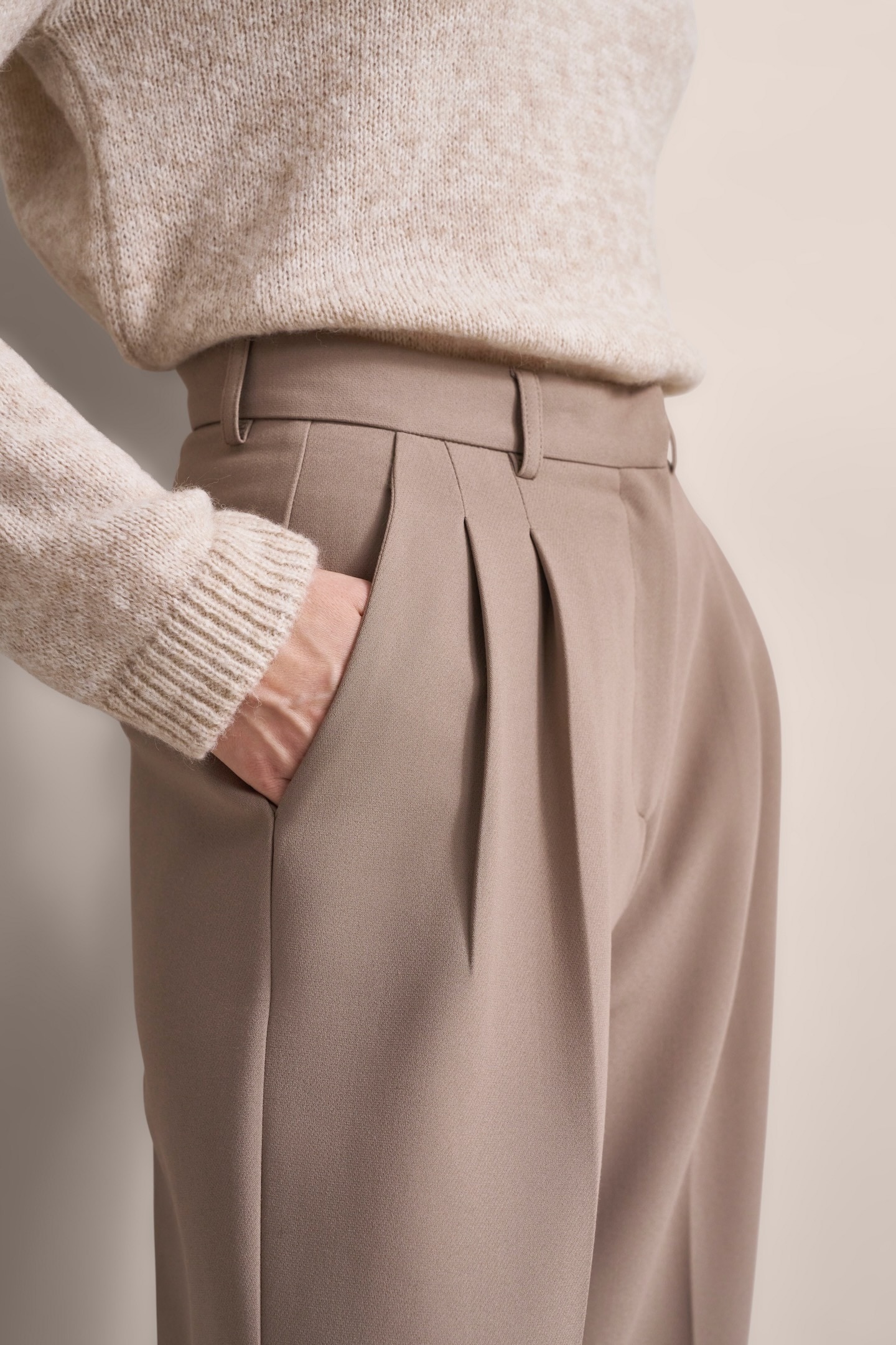 bugatti Stoffhose, aus elastischer Viskose