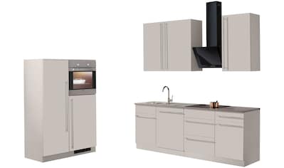 wiho Küchen Küchenzeile »Chicago«, mit E-Geräten, Gesamtbreite 330 cm kaufen