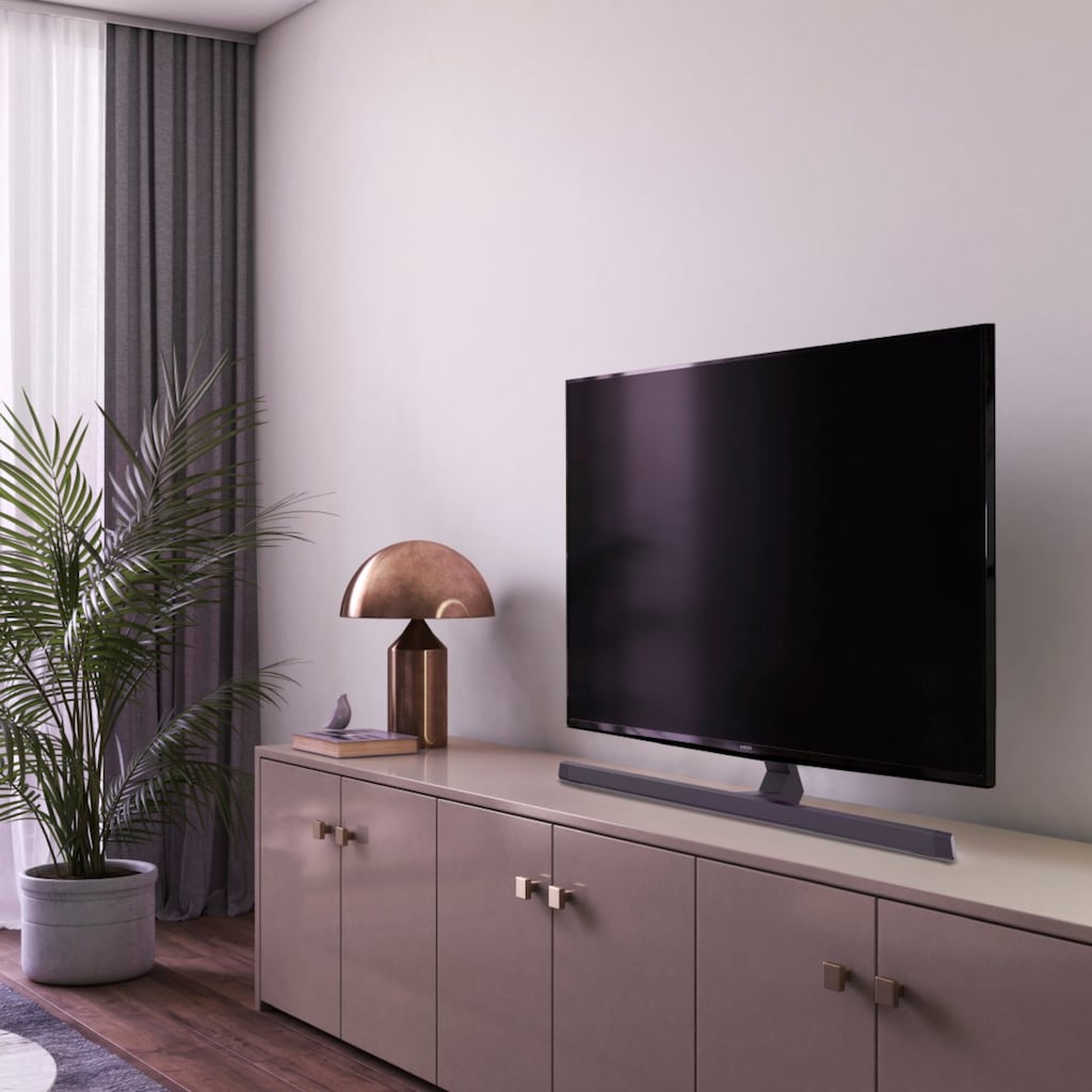 Hama TV-Standfuß »TV Standfuß, schwenkbar, neigbar, höhenverstellbar, 165 cm, 65 Zoll«, bis 165 cm Zoll