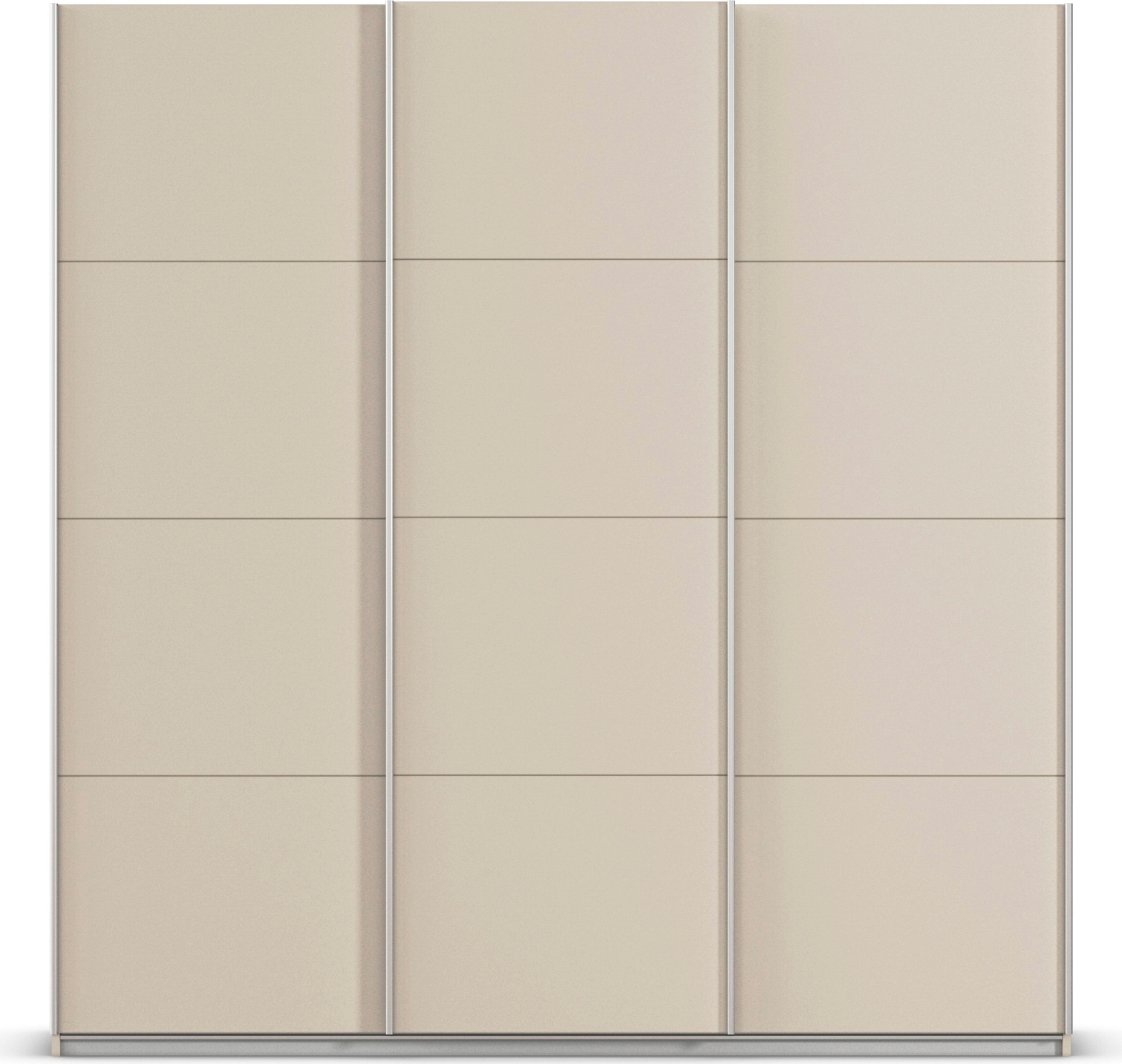 OTTO home Schwebetürenschrank »Kleiderschrank Schrank Garderobe AGORDO mit Dekor- oder Hochglanzfront« Breiten 203/271/315/360 cm in drei Griff-Farben - NEU: Farbe SCHWARZ,  in 4 Breiten und 2 Höhen MADE IN GERMANY