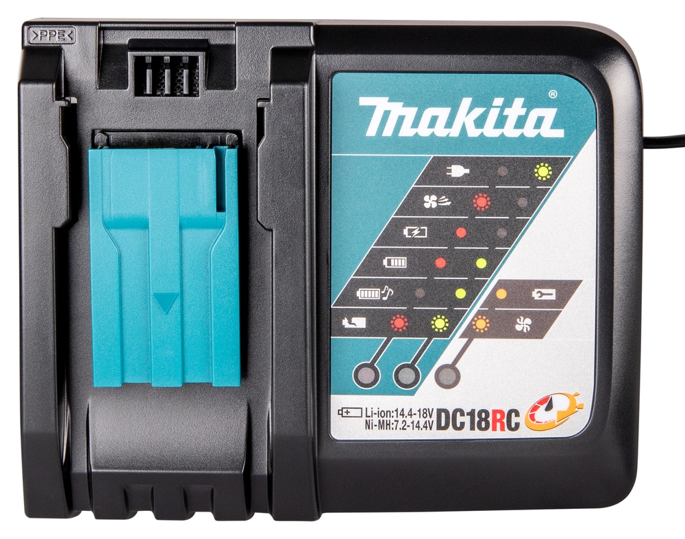 Makita Akku-Ladestation »DC18RC«, Schnellladegerät für Akkus der LXT-Serie mit 14,4 V und 18 V