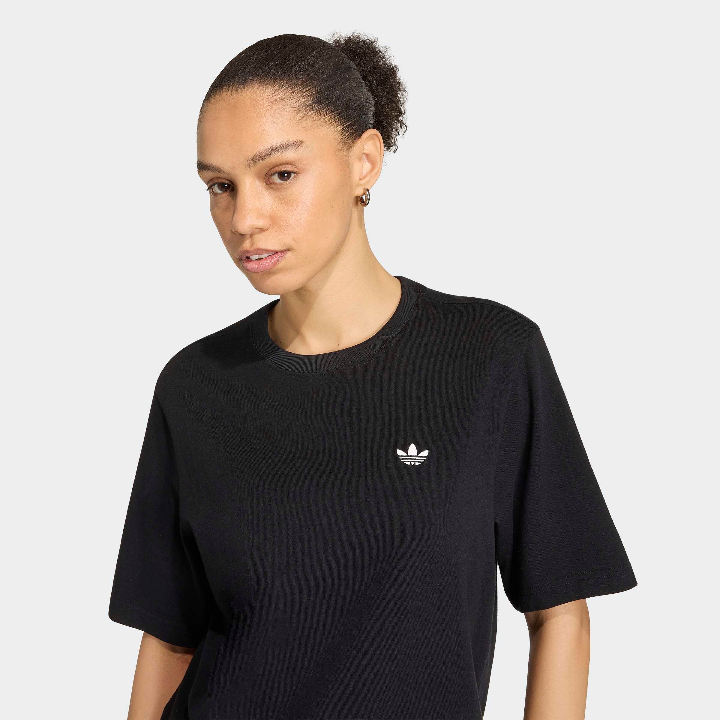 adidas Originals T-Shirt »ESSENTIALS, LOCKER GESCHNITTEN« für Erwachsene, mit sportlichem Stil, Kurzarmdesign, ohne Verschluss