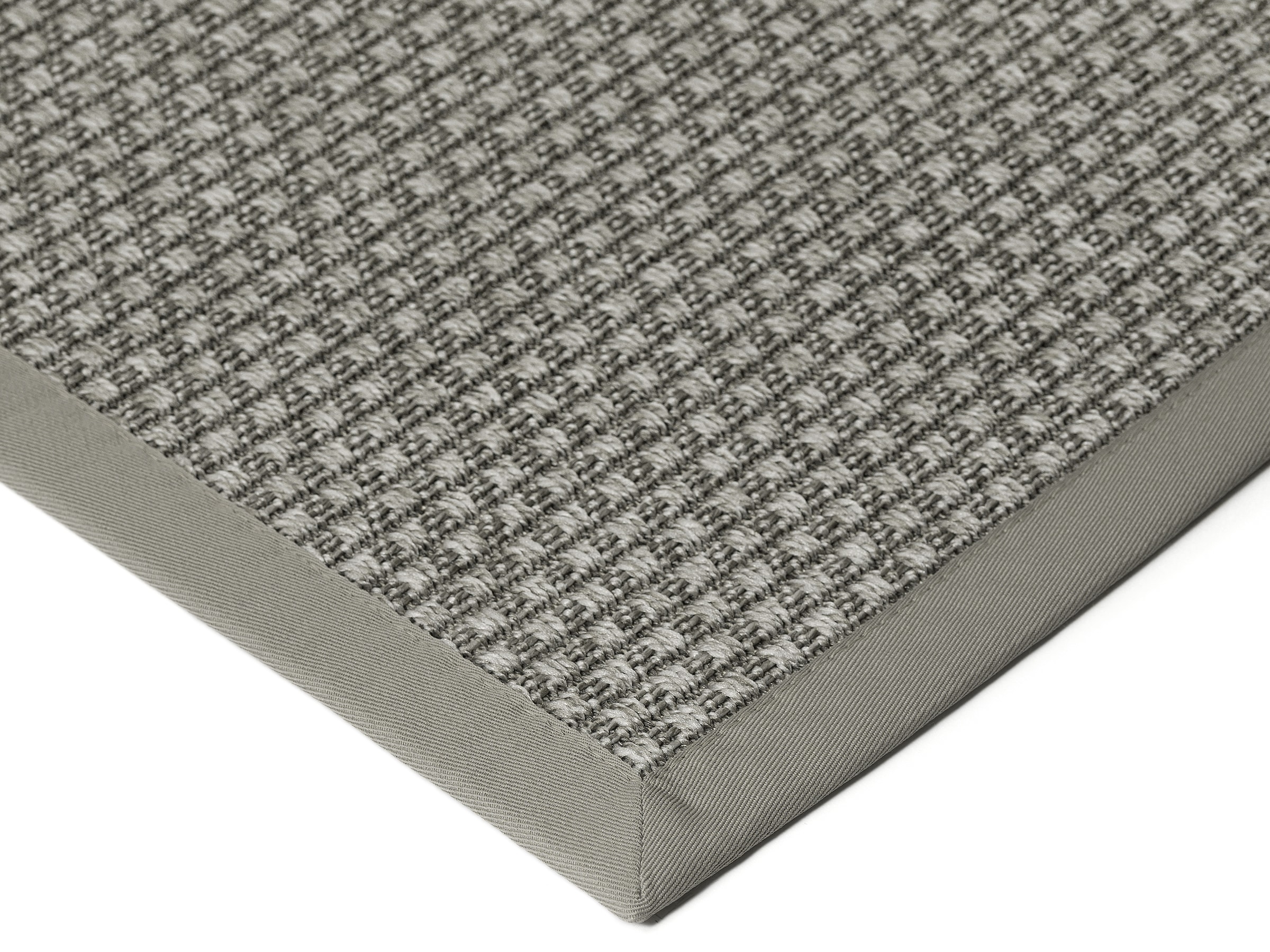 Dekowe Teppich »Basic S2 Karree« rechteckig 10 mm Höhe Sisaloptik, mit Bordüre, In- und Outdoor geeignet