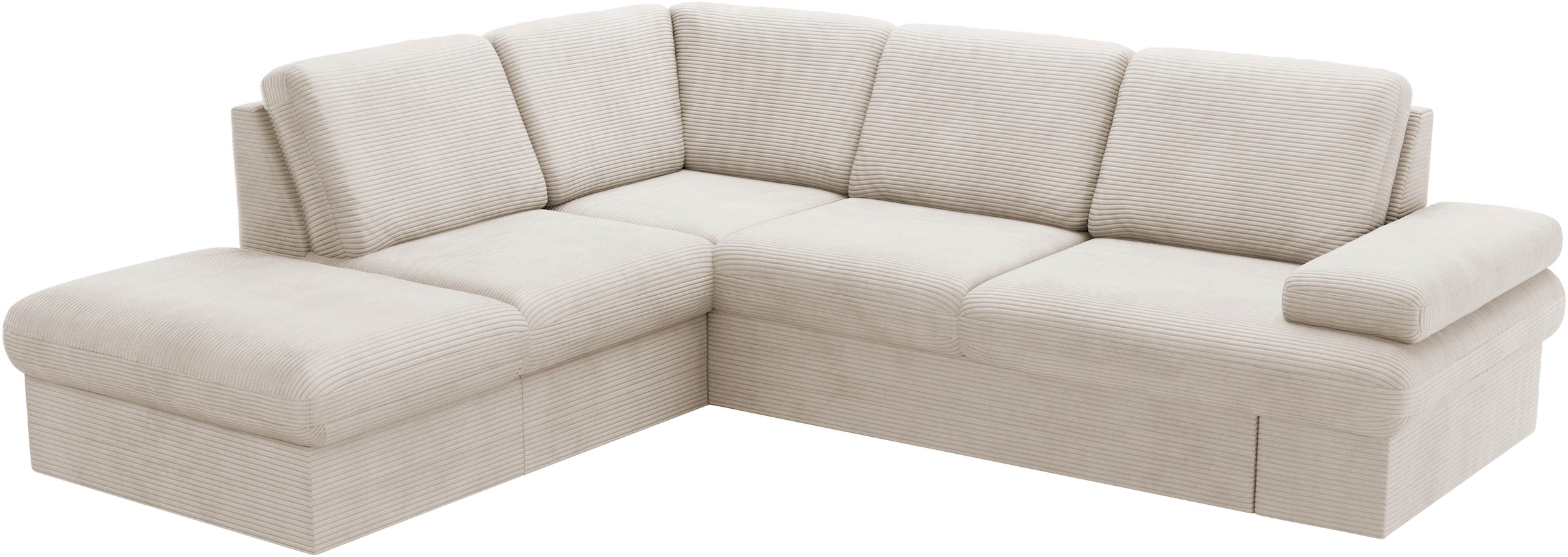 sit&more Ecksofa »Moreno«, mit Armteilverstellung,wahlweise mit Bettfunktion