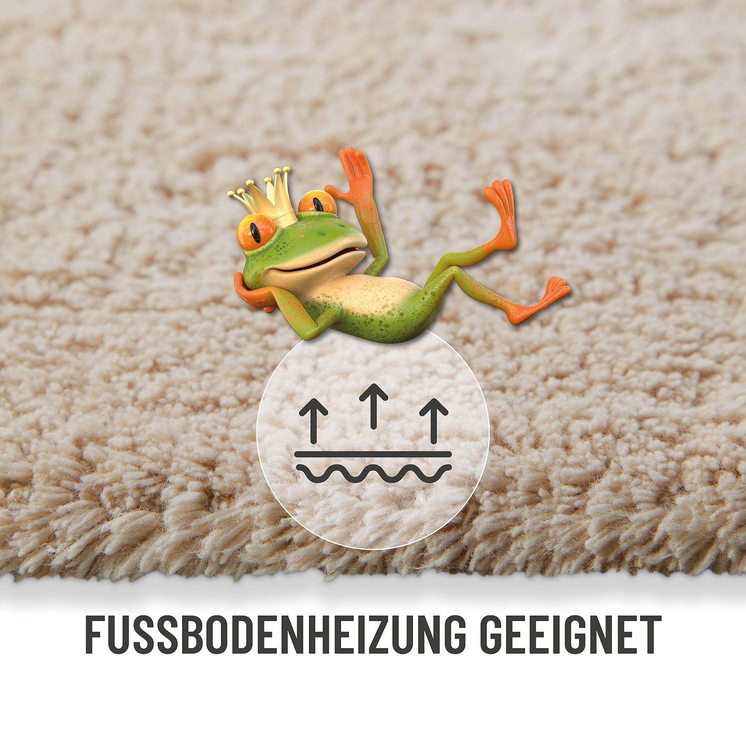 Wecon home Basics Badematte »Erik« Höhe 20 mm waschbar, rutschfest, sehr weich, strapazierfähig, pflegeleicht