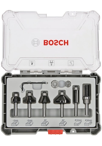Bosch Professional Fräser-Set, (Set, 6 tlg.), mit 8-mm-Schaft kaufen