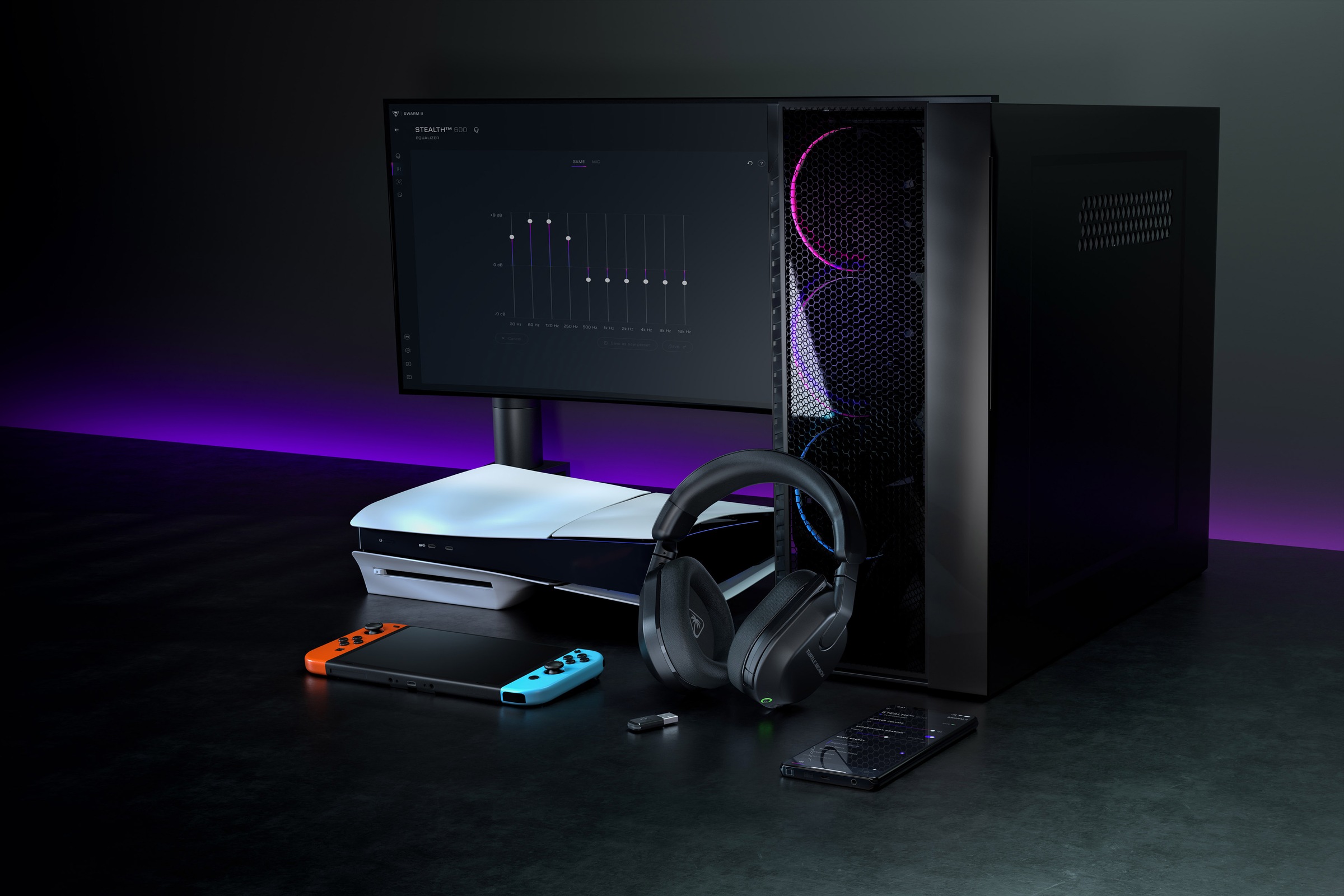 Turtle Beach Gaming-Headset »Stealth 600 GEN3 für PS«, Bluetooth, Rauschunterdrückung