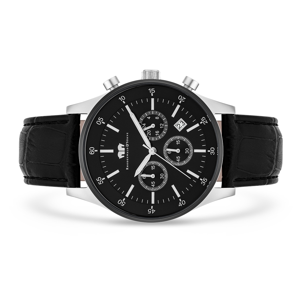 Rhodenwald & Söhne Chronograph »Goodwill T418«, (1 tlg.), aus Edelstahl