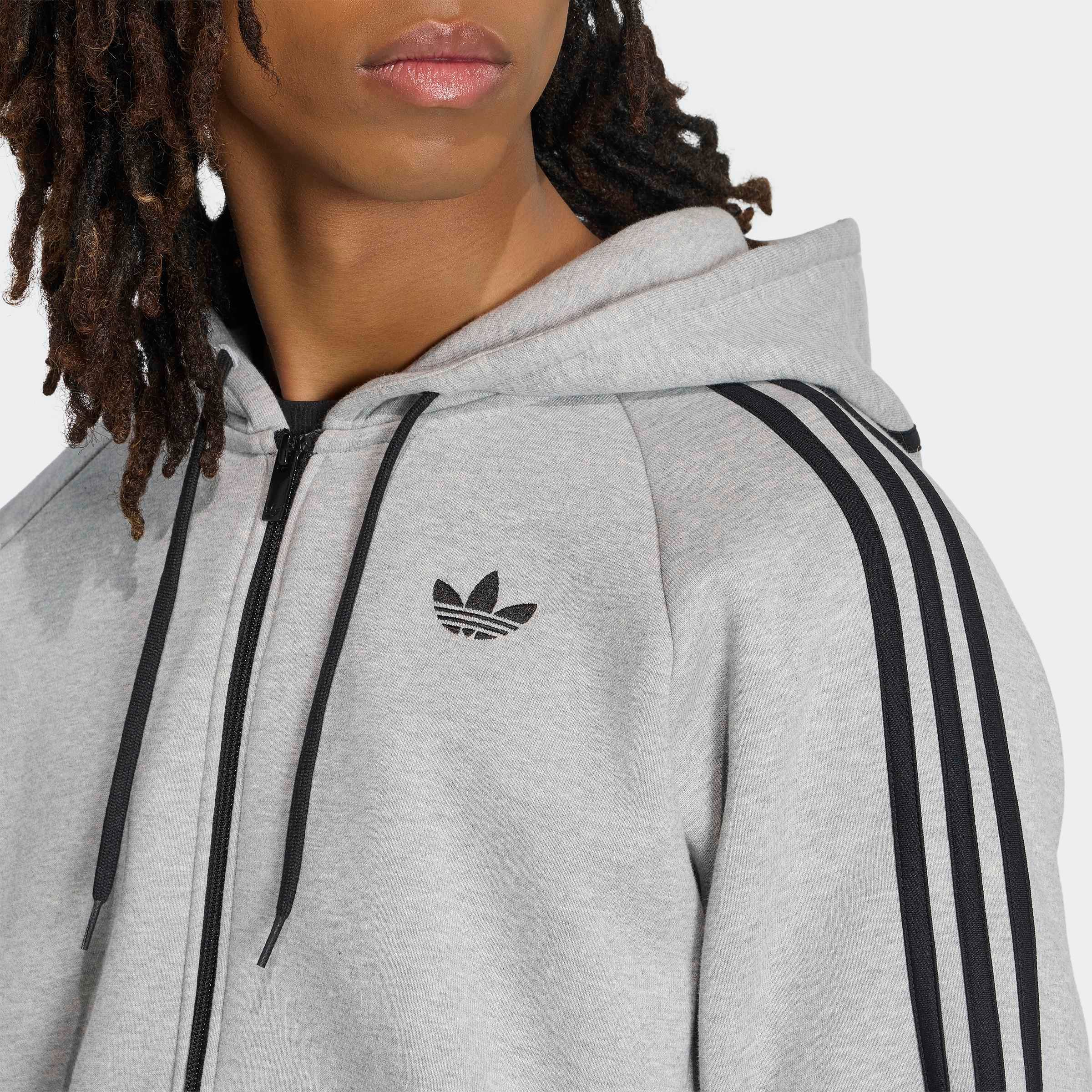 adidas Originals Kapuzensweatshirt »ADICOLOR OVER THE HOOD STRIPES«, mit Kapuze und Kordel, aus Baumwolle, in normaler Länge
