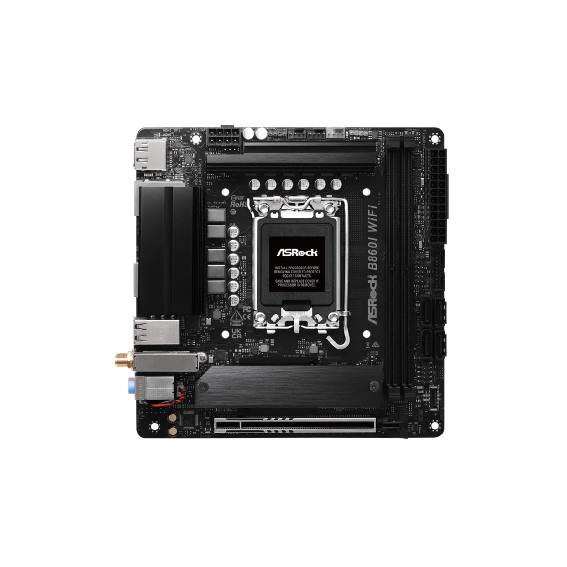 Asrock Mainboard »B860I WiFi«