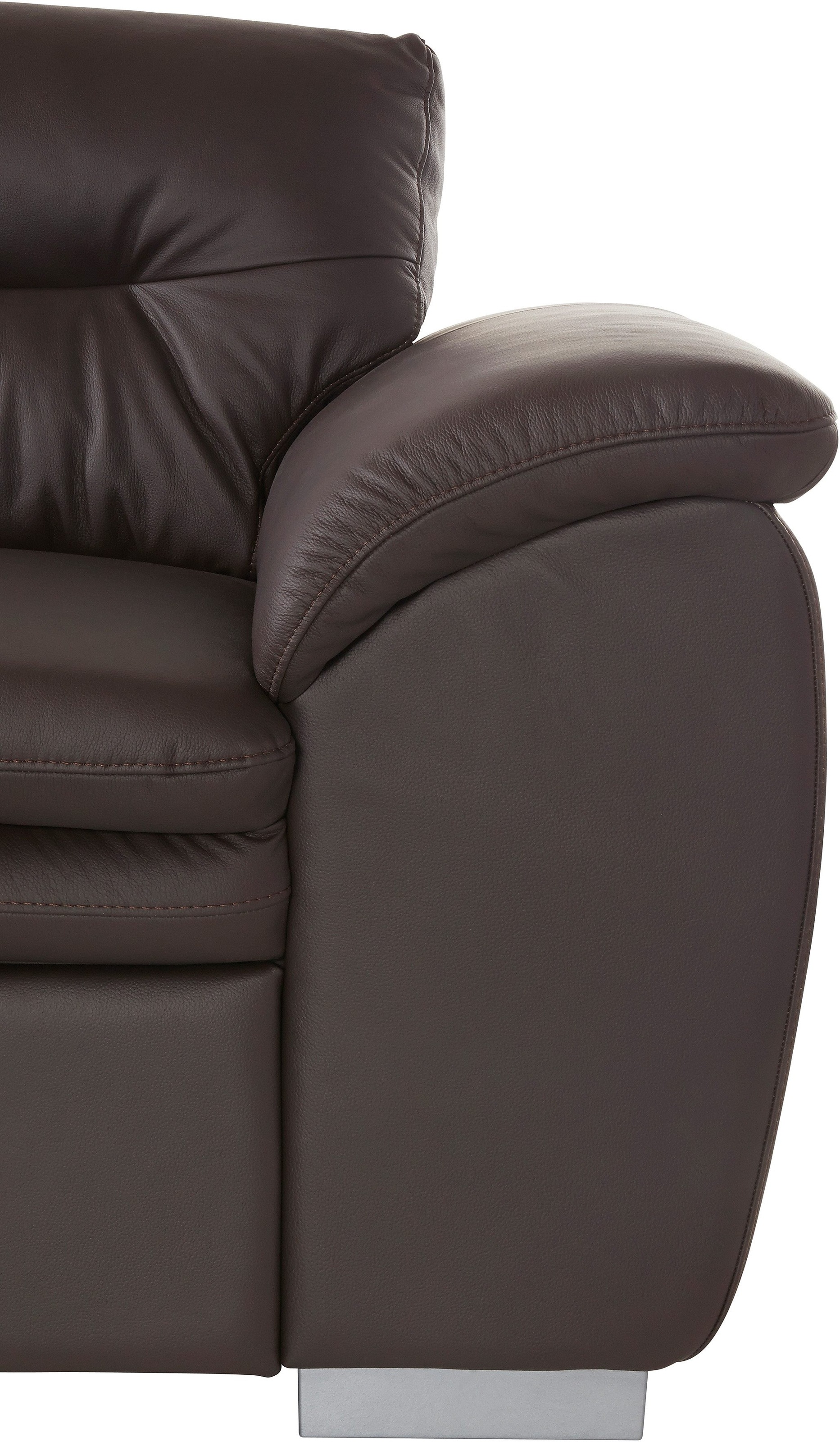 COTTA Ecksofa »Leandra L-Form«, wahlweise mit Bettfunktion und Bettkasten