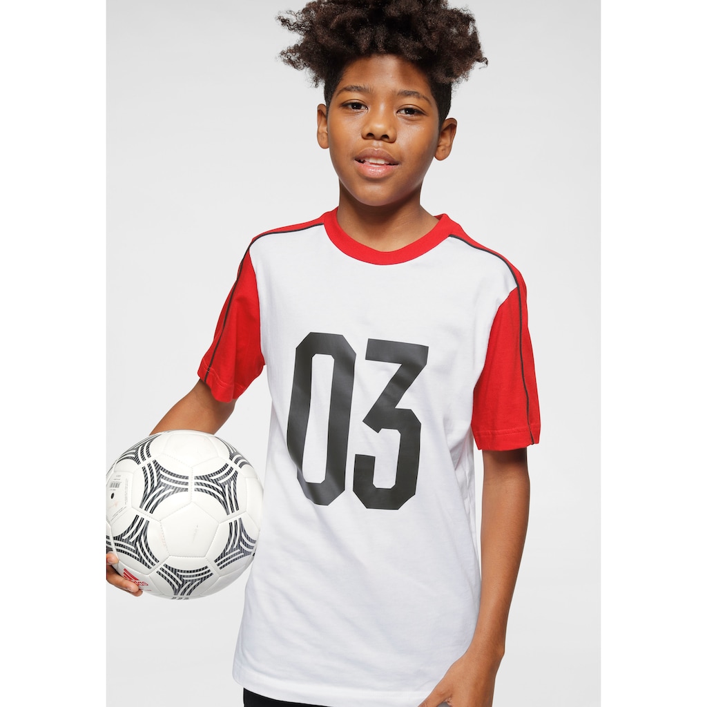 adidas Performance T-Shirt & Shorts »JOUTH BOYS SUMMER SET«, (Set, 2 tlg.)