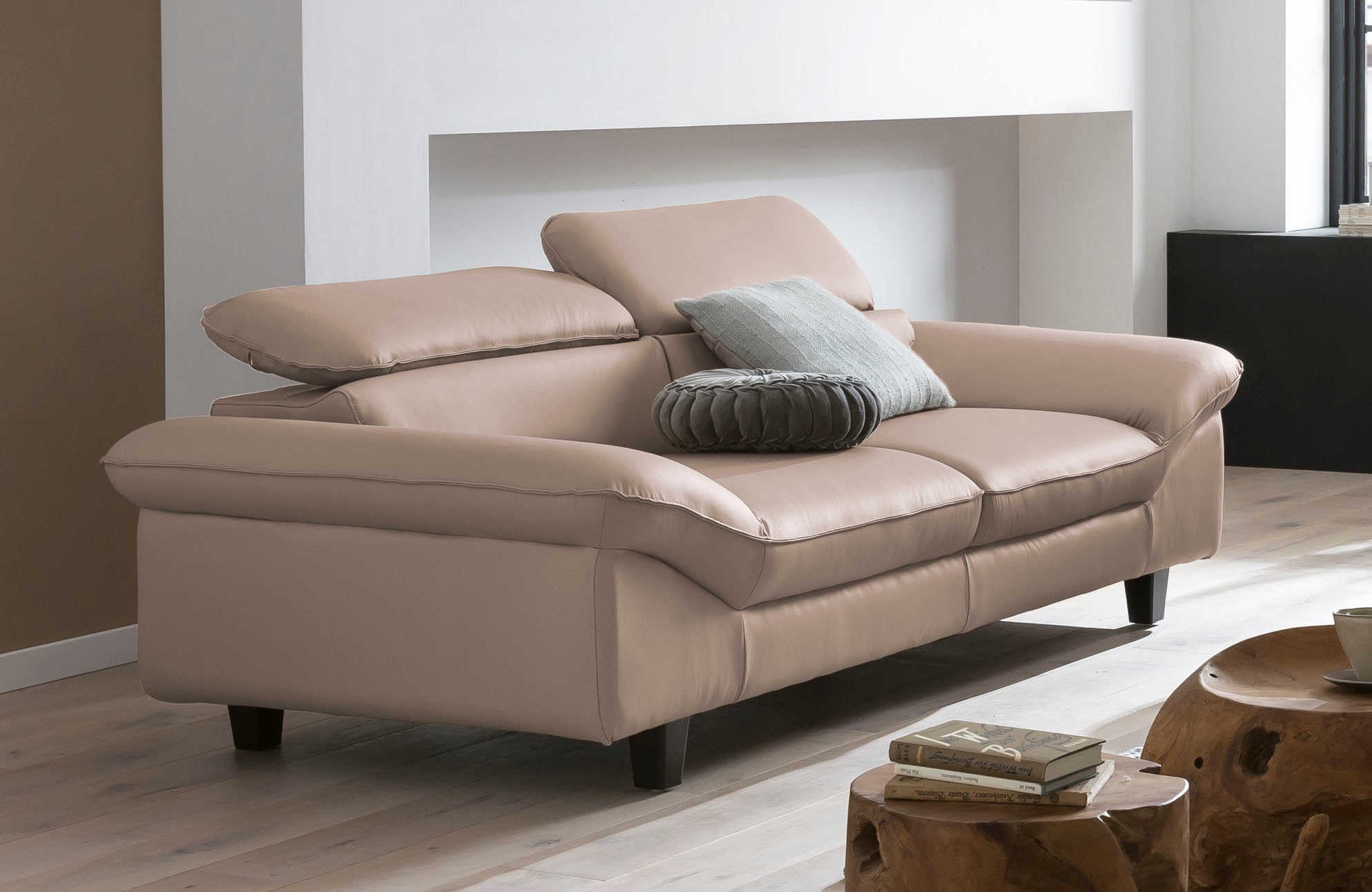 OTTO home 2-Sitzer »Pilot« Big-Sofa mit Kopfteilverstellung