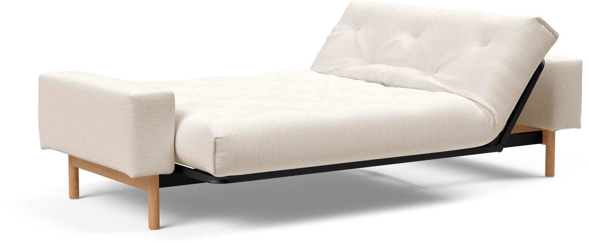 INNOVATION LIVING ™ Schlafsofa »MIMER hochwertige Schlaffunktion, aktuelles Design und extra Komfort,«, Taschenfederkernmatratze, Breite Liegefläche 140 cm