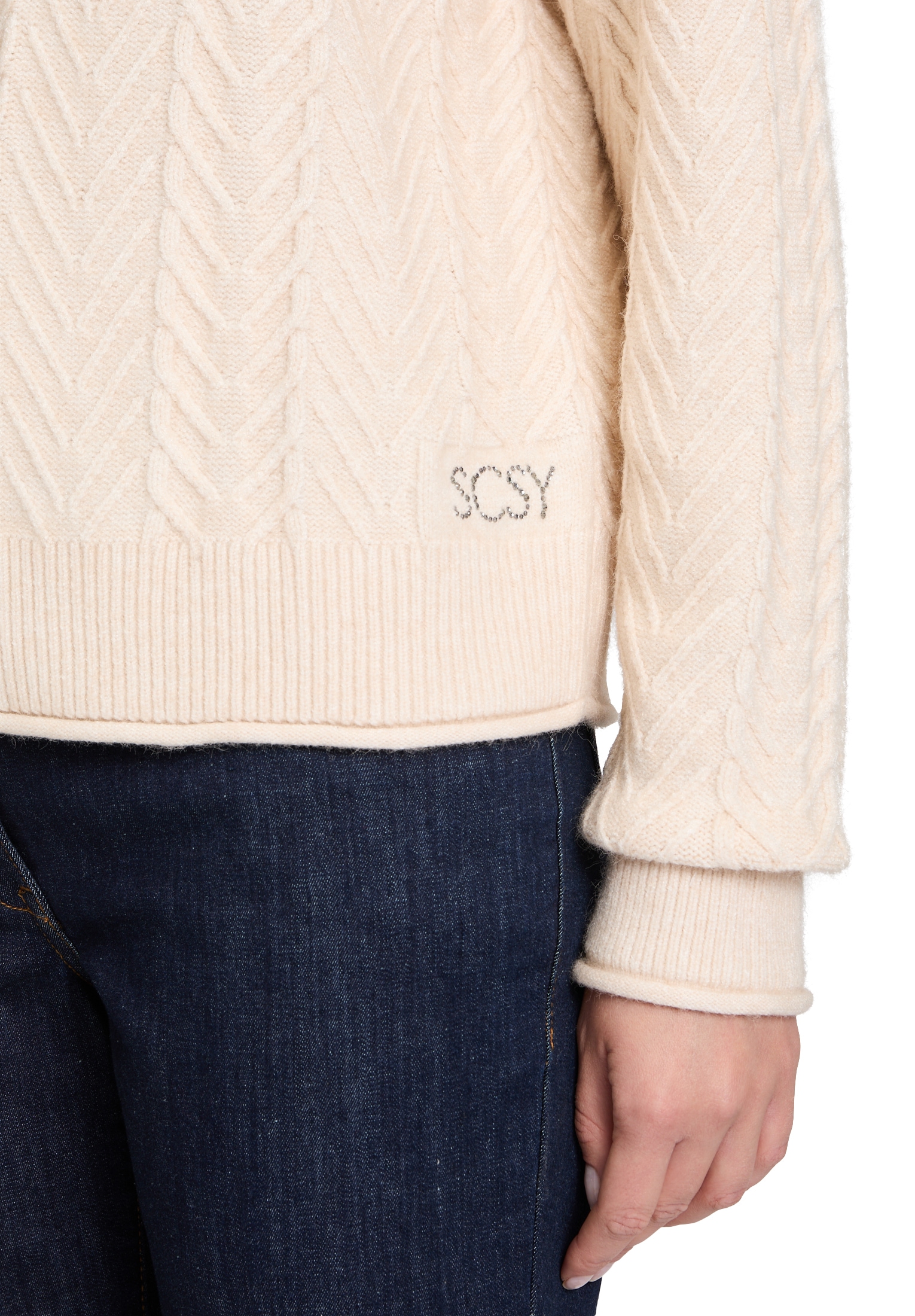 Betty Barclay Rundhalspullover »Grobstrick-Pullover mit Struktur«