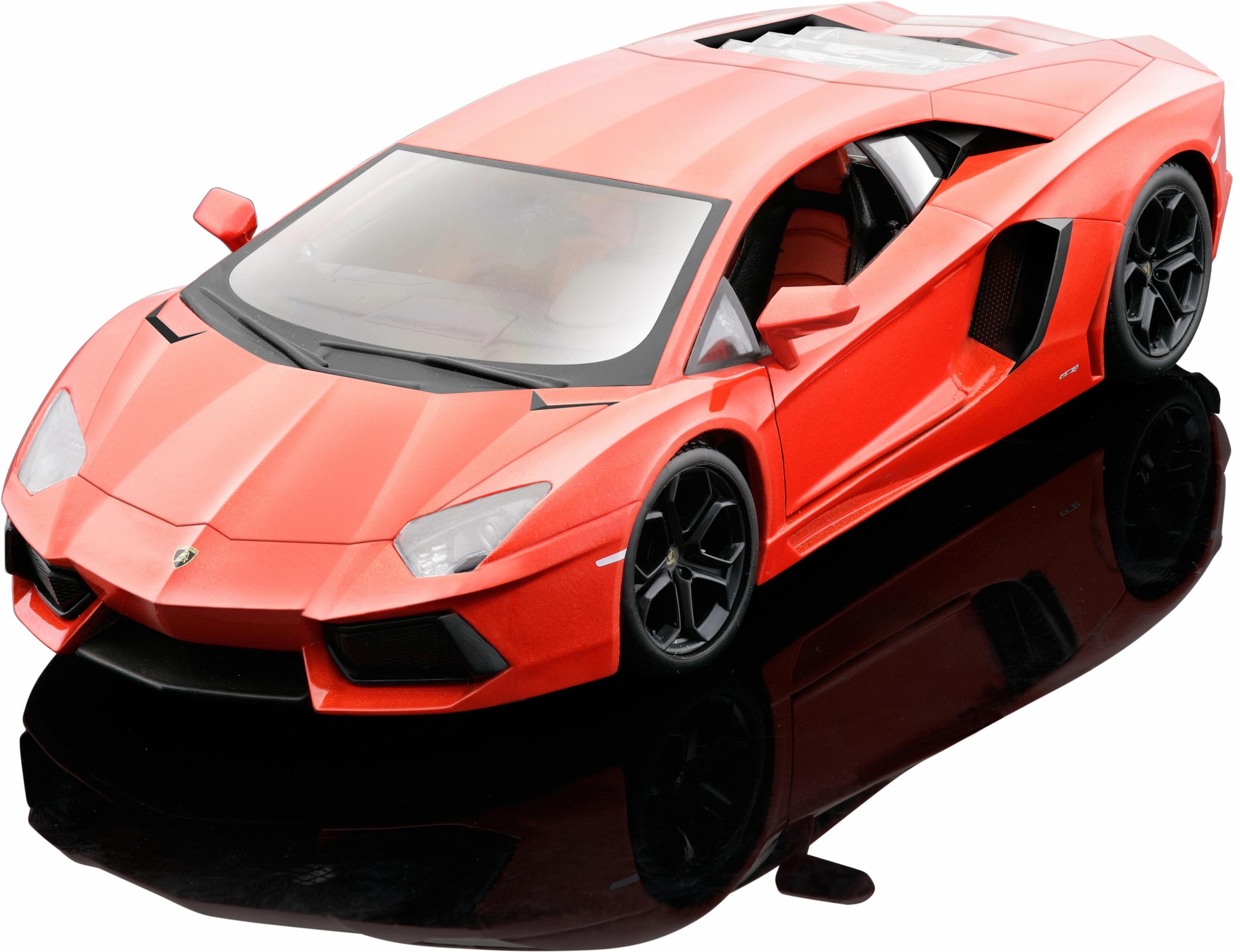 Sammlerauto »Lamborghini Aventador LP700-4 11, 1:24, orange«, 1:24, aus Metallspritzguss