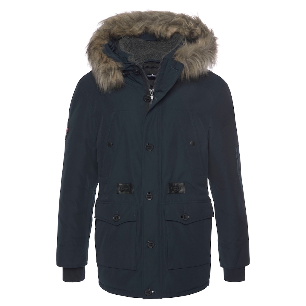 Bruno Banani Parka, mit Kapuze