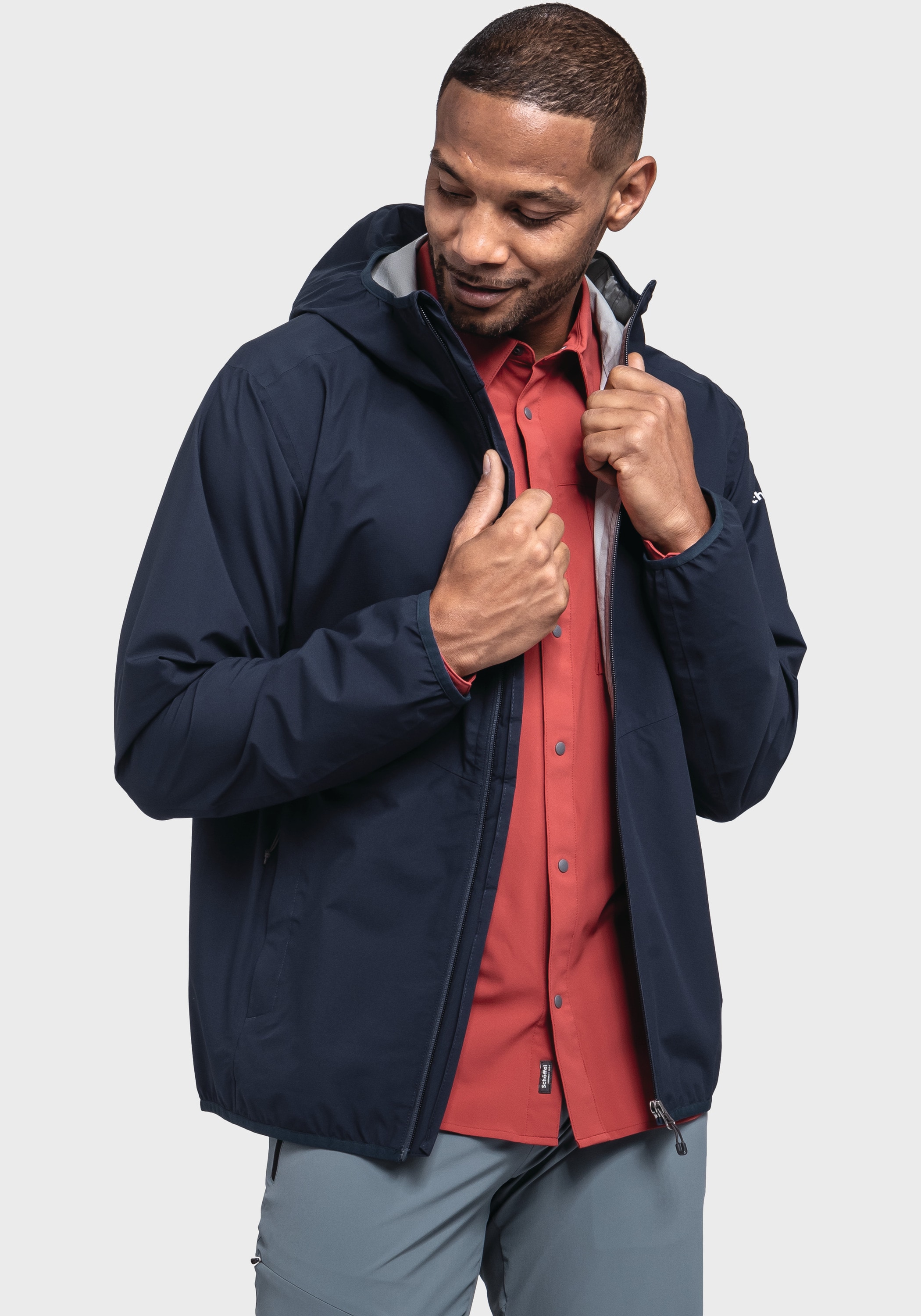 Schöffel Outdoorjacke »Hiking Jacket Style Migandi MNS«, mit Kapuze
