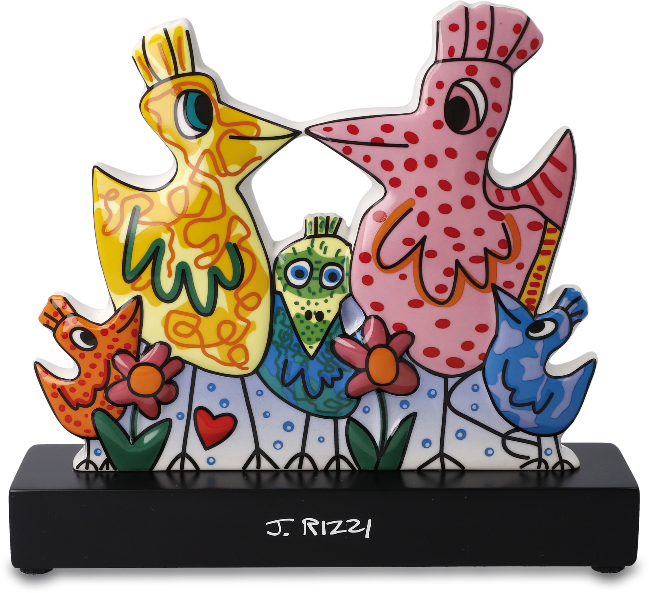 Goebel Sammelfigur »Figur James Rizzi - "Our colorful family"«