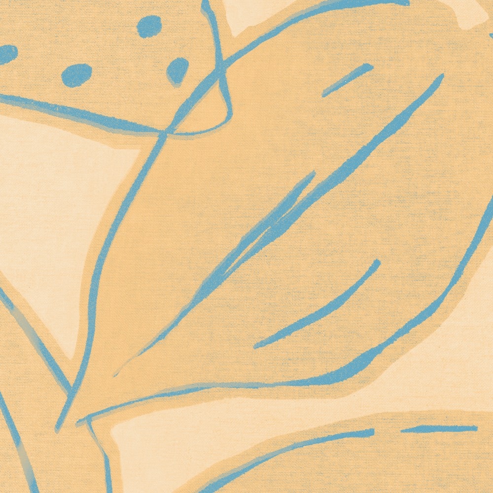 Komar Fototapete »Vlies Fototapete - Leaf Lullaby - Größe 300 x 250 cm« Motiv | bedruckt glatt