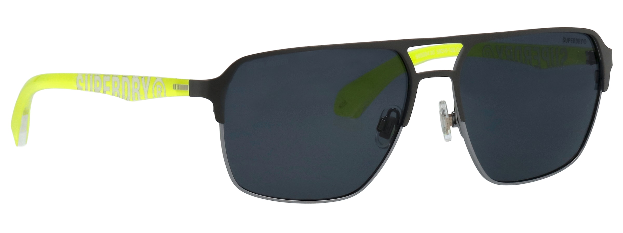 Superdry Sonnenbrille »Modell 995064« Form Pilot, Logoschriftzug auf Bügel, Kombifassung