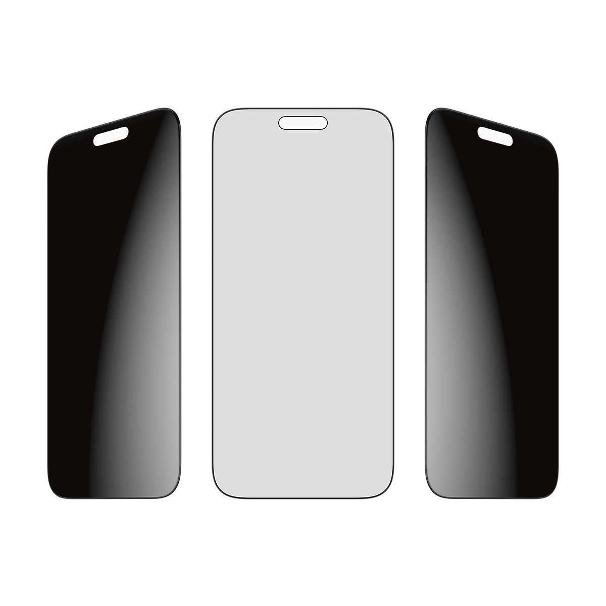 CARE by PanzerGlass Displayschutzglas »2-Way Privacy Ultra-Wide Fit Screen Protector« für Apple iPhone 17 Pro Max Displayschutzfolie, Schutzfolie, Bildschirmschutz, kratz- & stoßfest