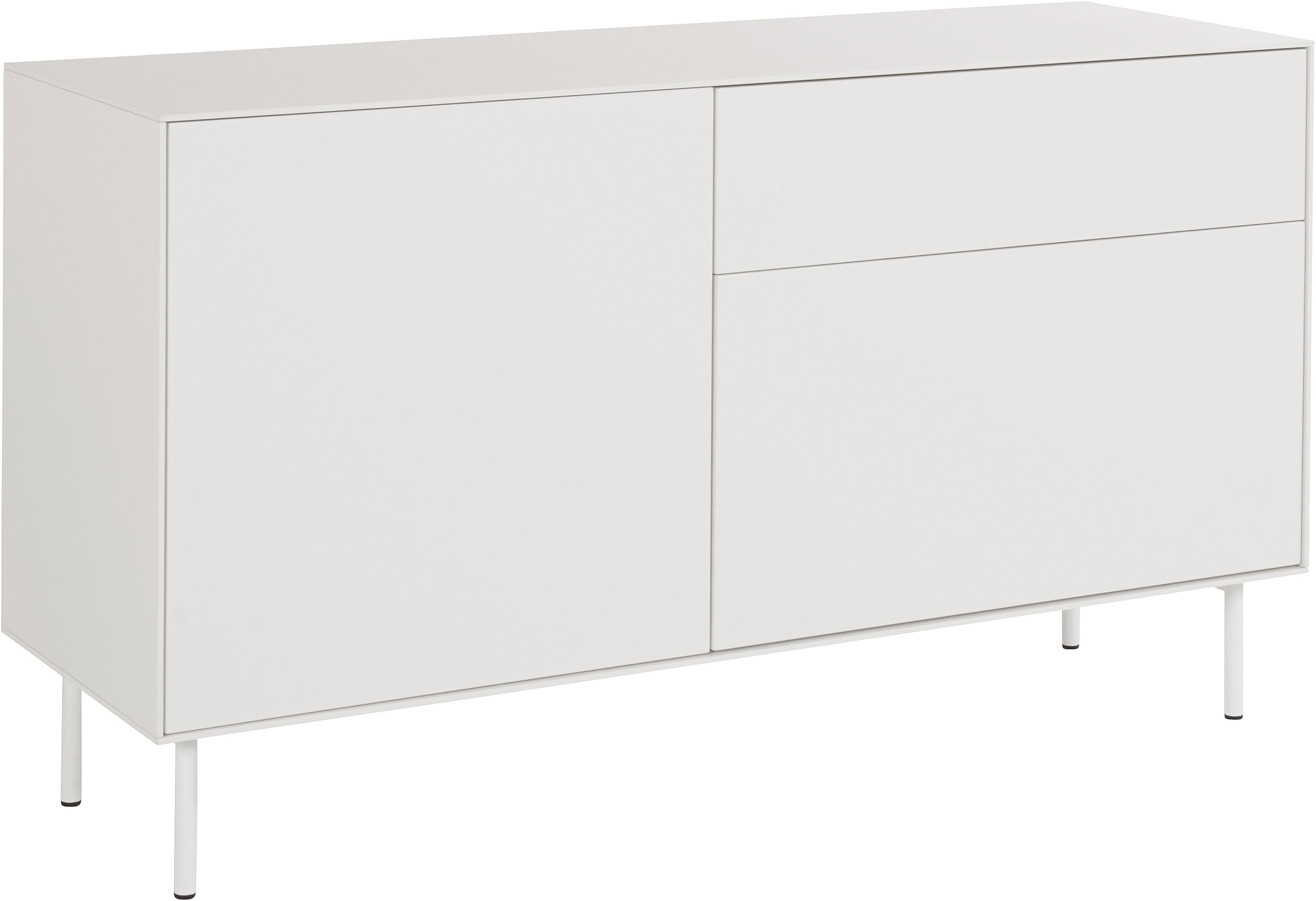 LeGer Home by Lena Gercke Lowboard »Essentials«, Breite: 127 cm, MDF lackiert, Push-to-open-Funktion