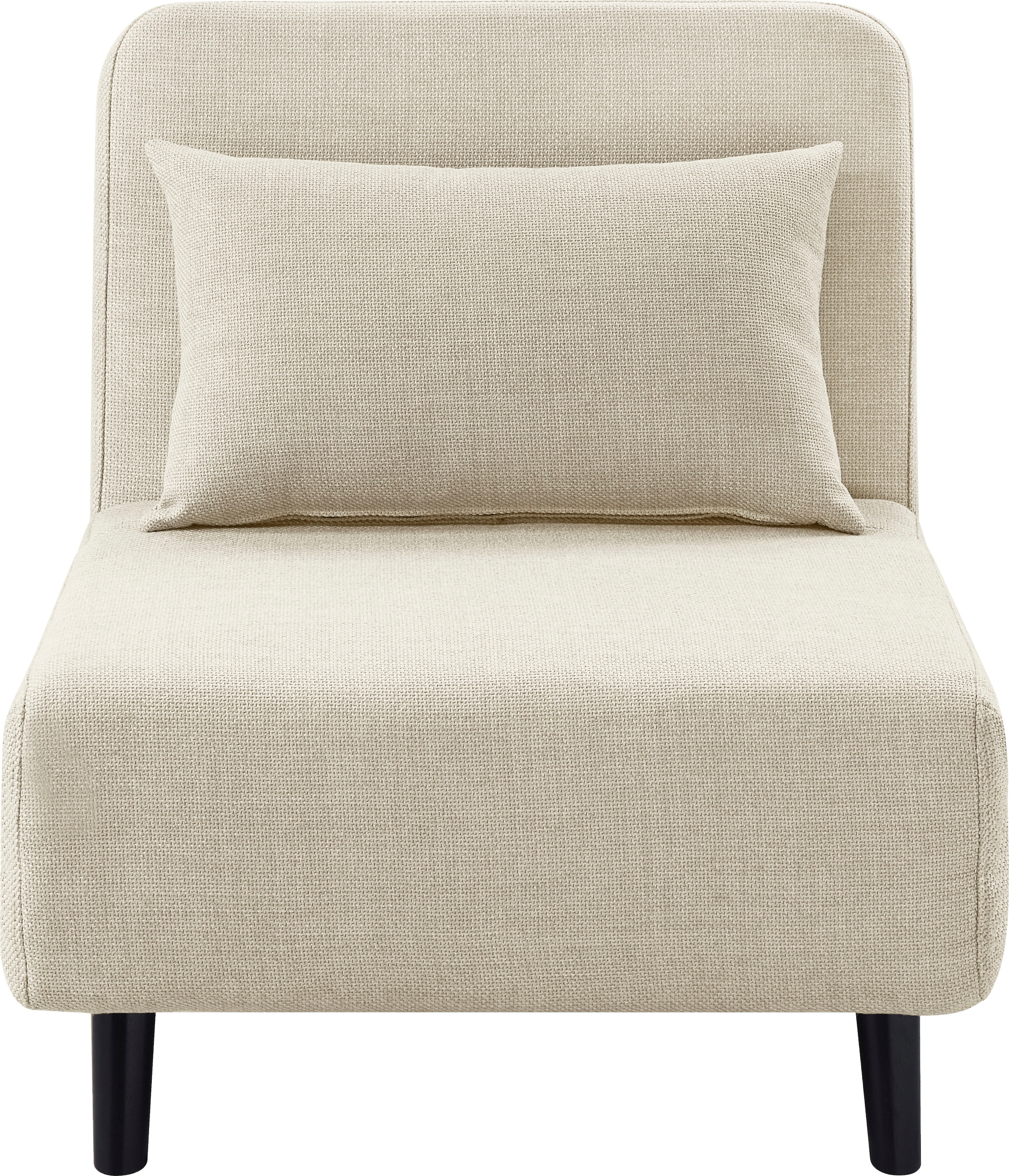 ATLANTIC home collection Sessel »Robby«, inkl. Bettfunktion, mehrfach verstellbar, Strukturbezug