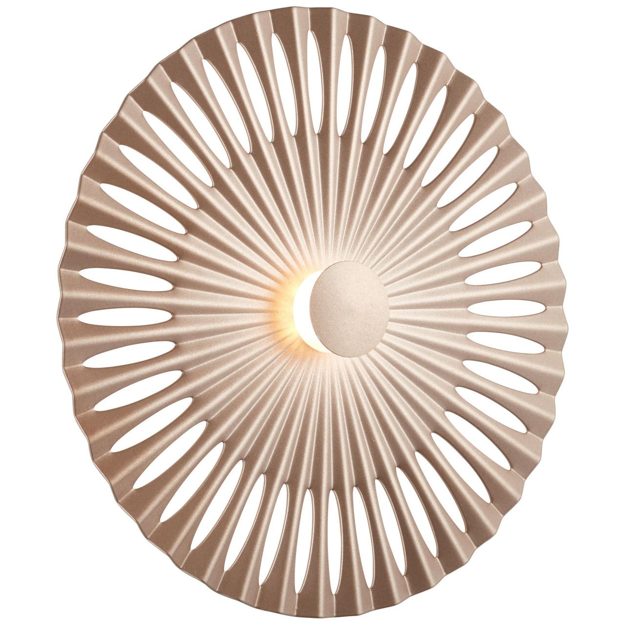Brilliant LED Wandleuchte »Phinx«, 1 flammig-flammig, Ø 32 cm, dekorativer  Lichteffekt, 1300 lm, warmweiß, Aluminium, braun online kaufen | mit 3  Jahren XXL Garantie