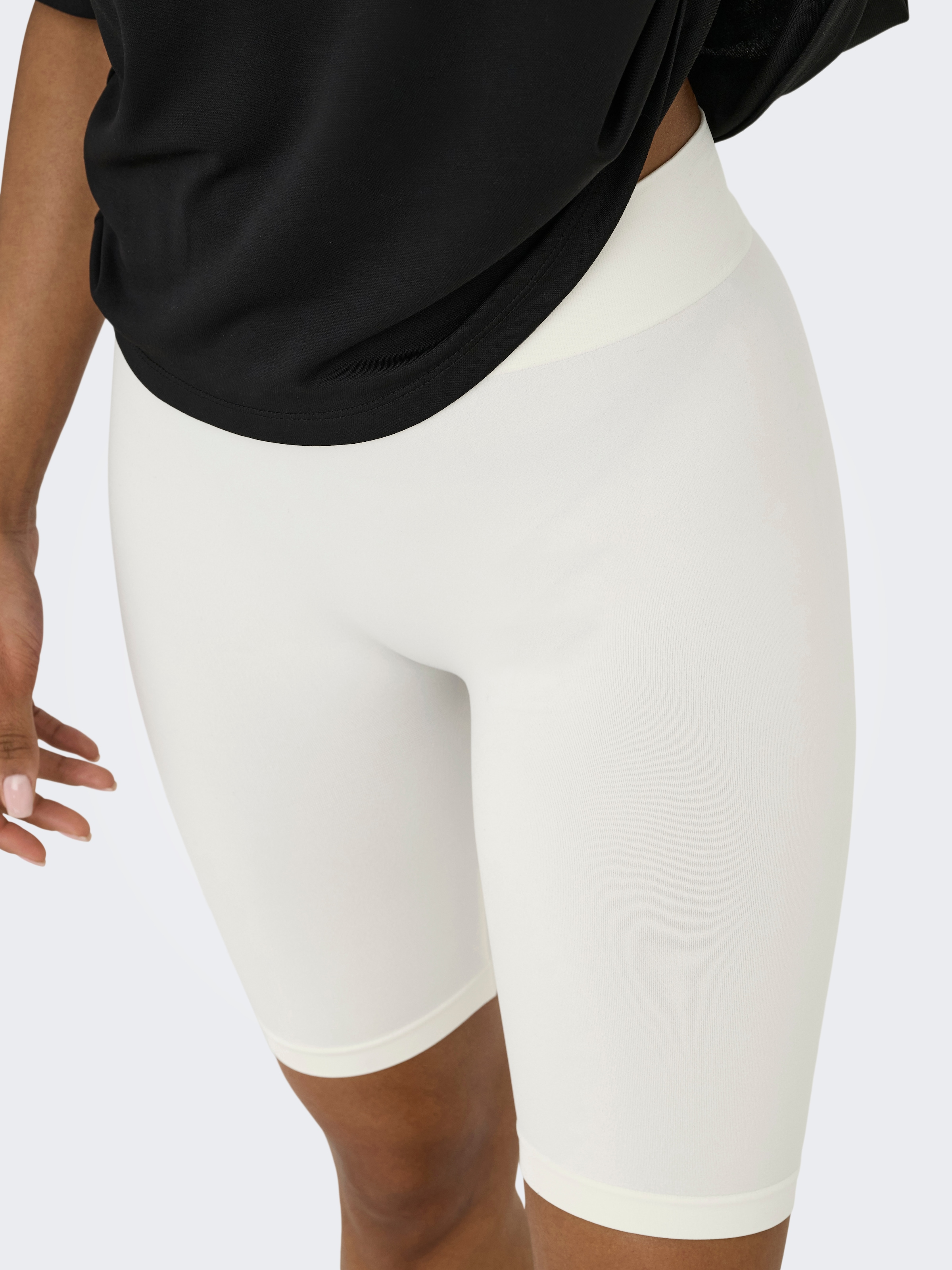 ONLY Radlerhose »ONLVICKY SEAMLESS MIDI SHORTS 2-PACK ACC«, (Packung, 2er-Pack)