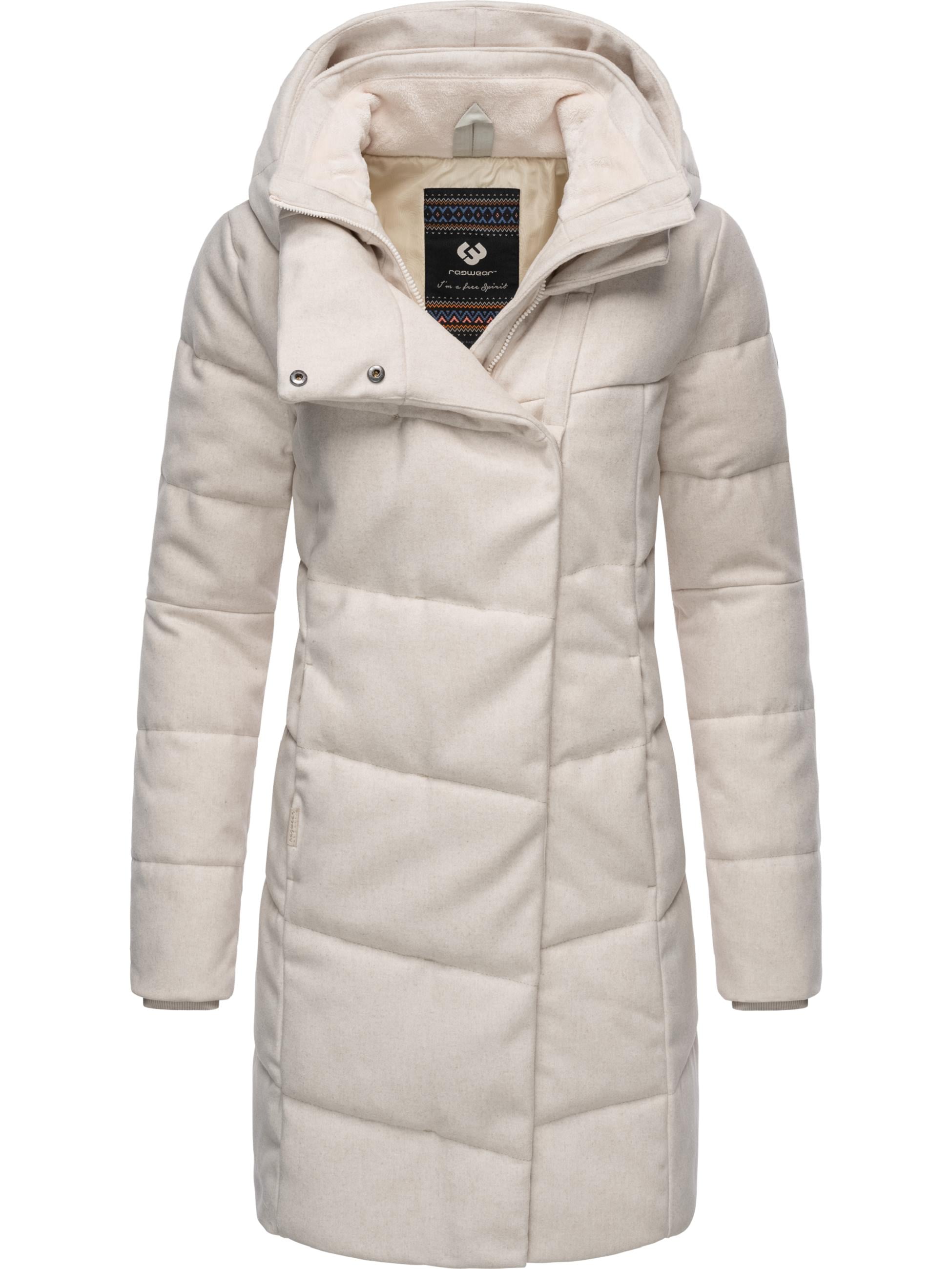 Ragwear Wintermantel »Wintermantel Pavla Coat«, stylischer Damen Steppmantel in Woll-Optik